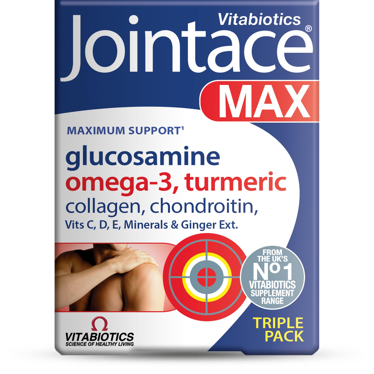 Jointace Collagen - Advanced Joints & Cartilage Support - Includes Collagen, Glucosamine & Chondroitin & Ginger