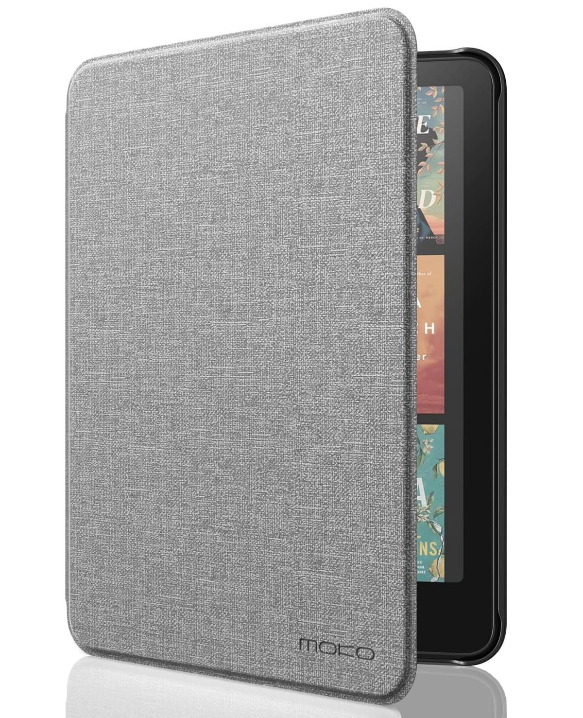 MoKo Case for 7" Kindle Paperwhite 12th Gen & Colorsoft 2024, Denim Black
