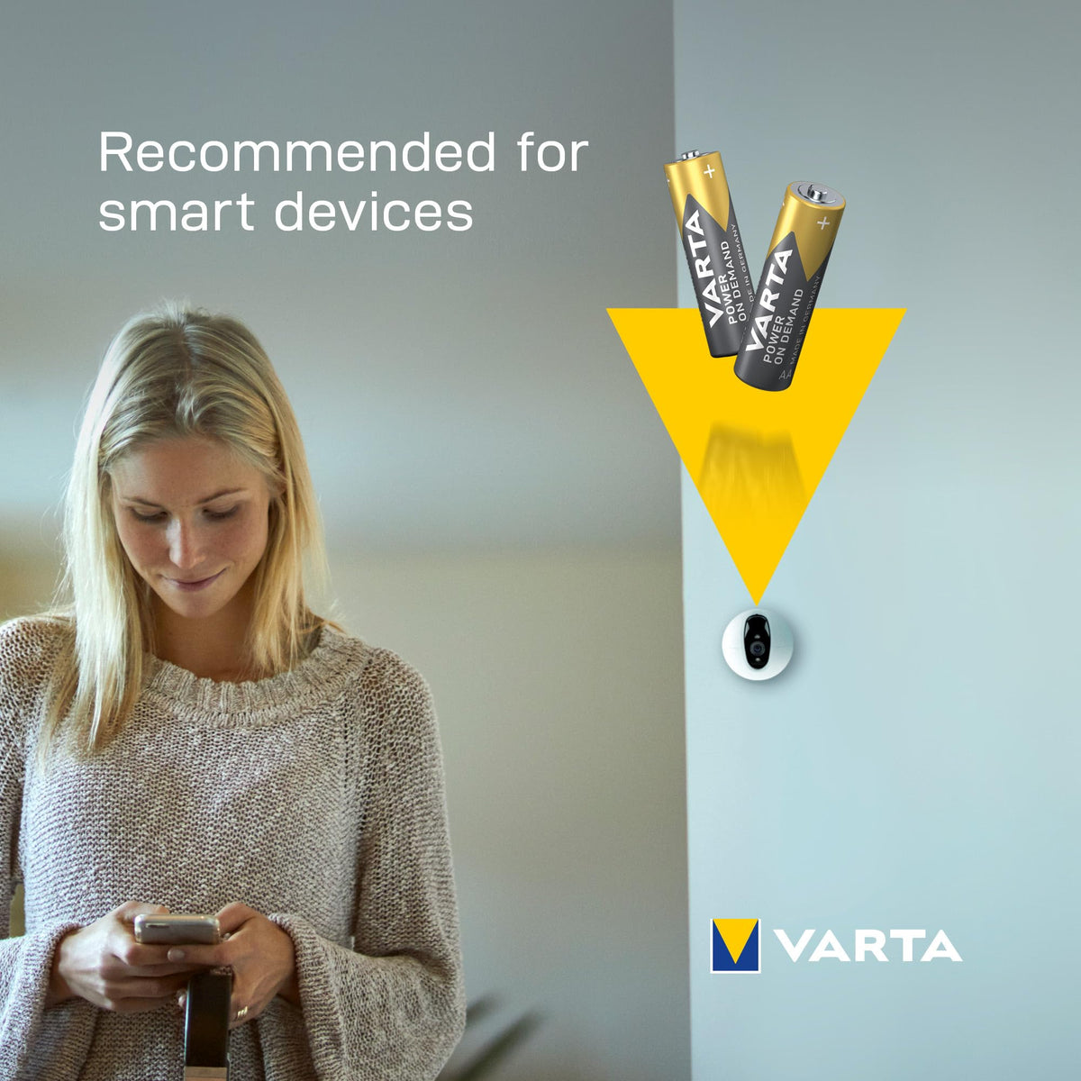 VARTA Batteries AA, Pack of 40, Power on Demand, Alkaline, 1.5 V