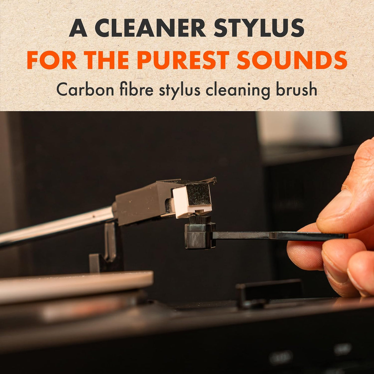 SPINCARE Vinyl Record Cleaner Kit | 5-in-1 Essentials Vinyl Cleaning Set