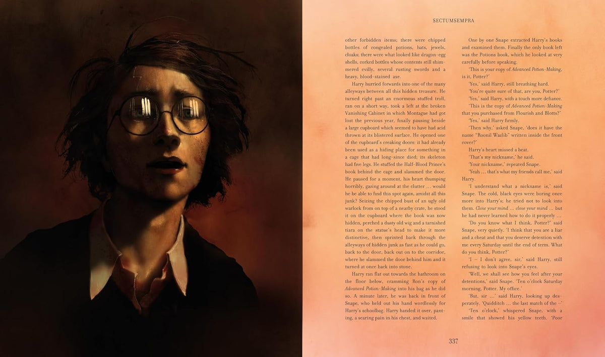 Harry Potter and the Half-Blood Prince: Illustrated Edition