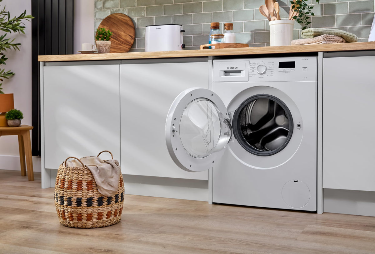 Bosch Series 6 WGJ25400GB Washing Machine, 10kg, 1400rpm, Energy Rating A, Freestanding, White