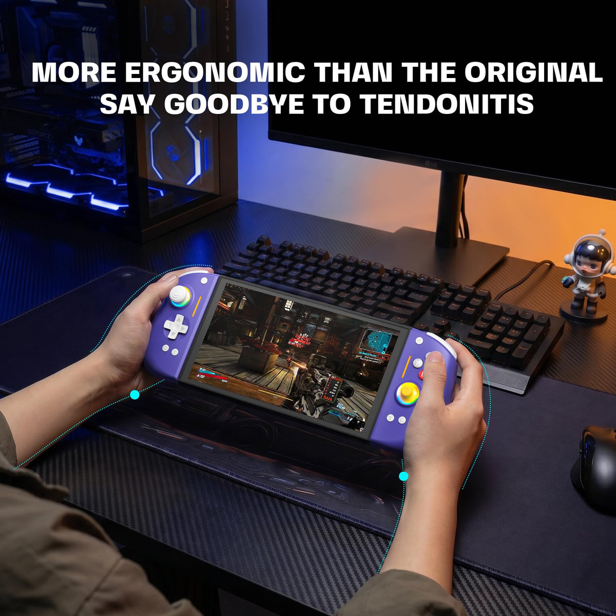 NYXI Hyperion 3 Switch 2 Controller – World's First Third-Party Wireless Controller for Switch 2, 9-Axis Gyro, Hall Effect Joysticks, Full Mechanical Button, Dual Back Button & Adjustable Vibration