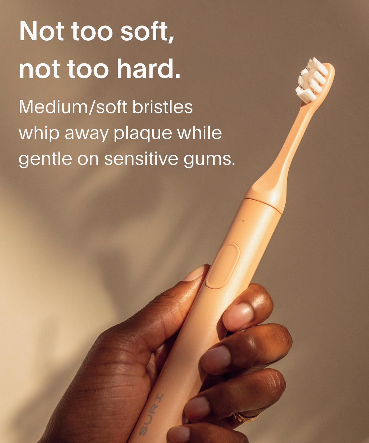 SURI Recyclable Electric Toothbrush Heads | Core & Pro Compatible | Long Lasting Replacement Heads | Pack of 3 | Winter Fern