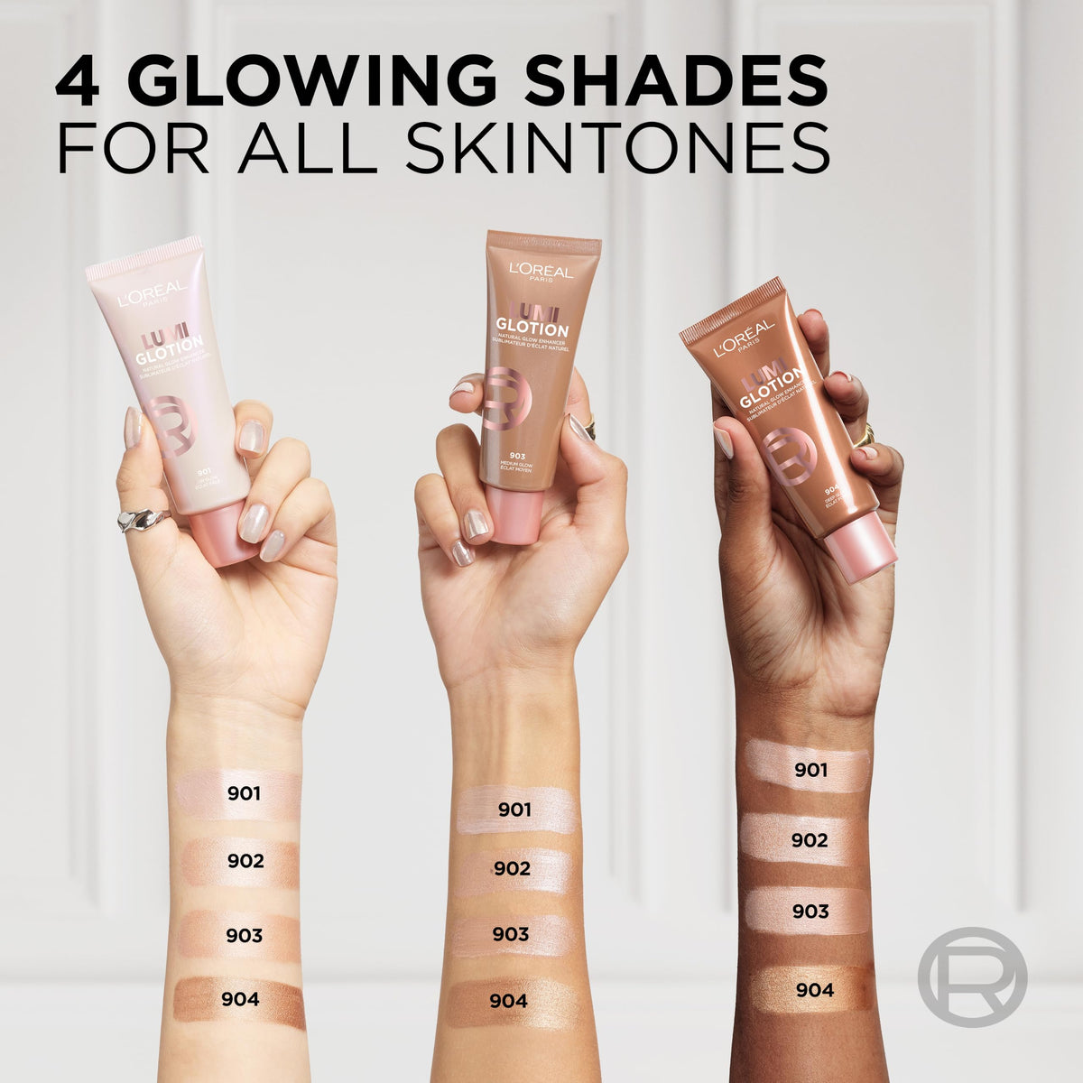L'Oréal Paris Glow Enhancer Paradise Lumi Glotion, 903 Medium Glow 40ml