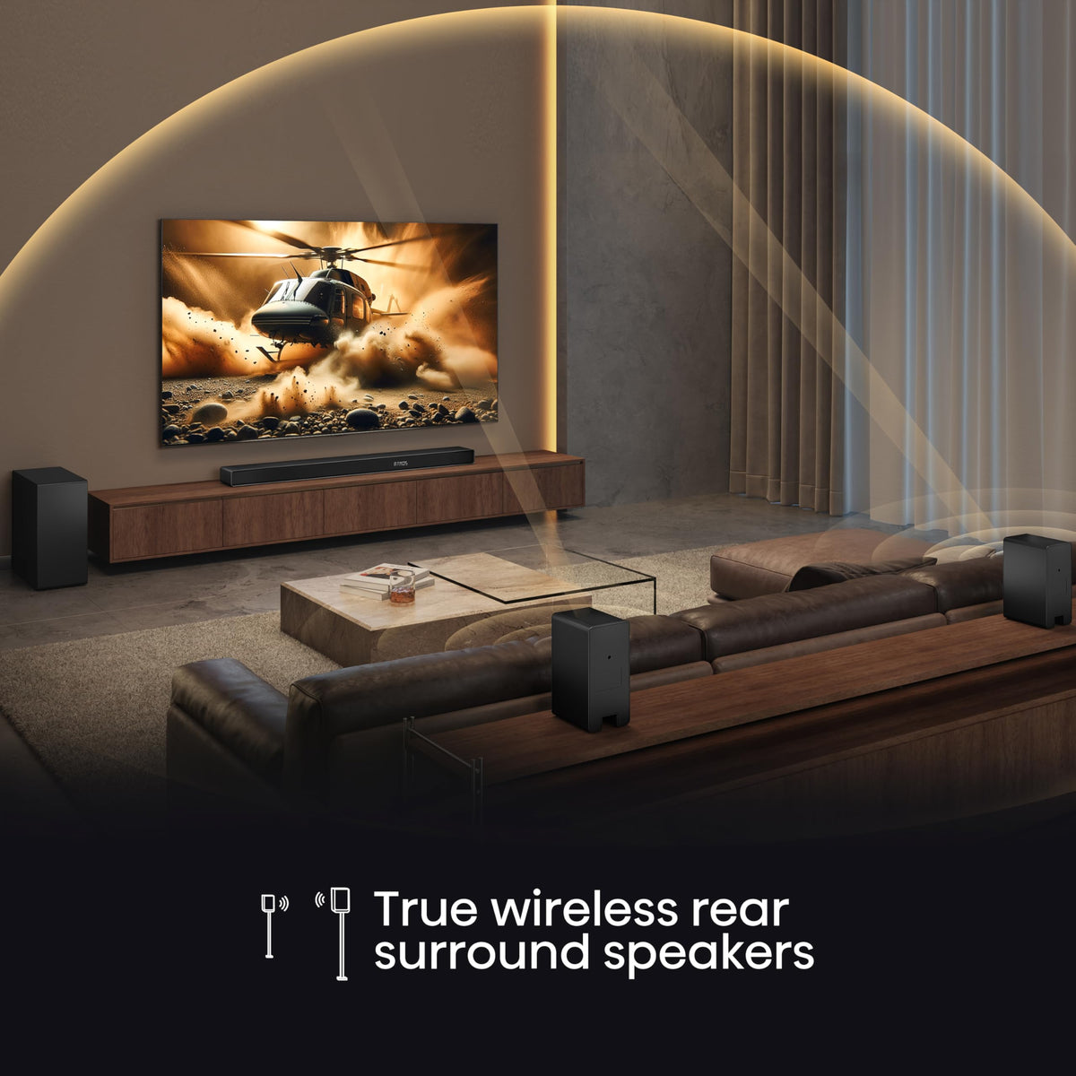 Hisense HS2000 2.1 CH All-In-One Soundbar for TV
