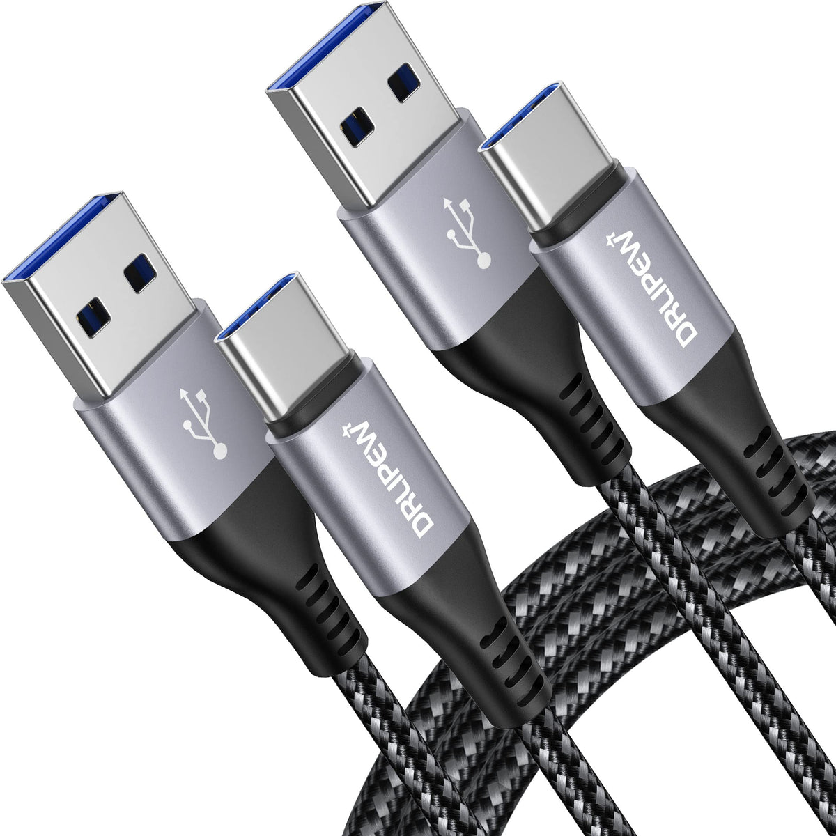 USB C Charger Cable 3M 3Pack,Extra Long USB to USB C Fast Charging Cable Braided,3A USB Type C Lead Fast Charge Compatible with Samsung Galaxy S21 S22 Plus S23 S20 S10,A54 A21s A20e,Xperia,PS5,Switch