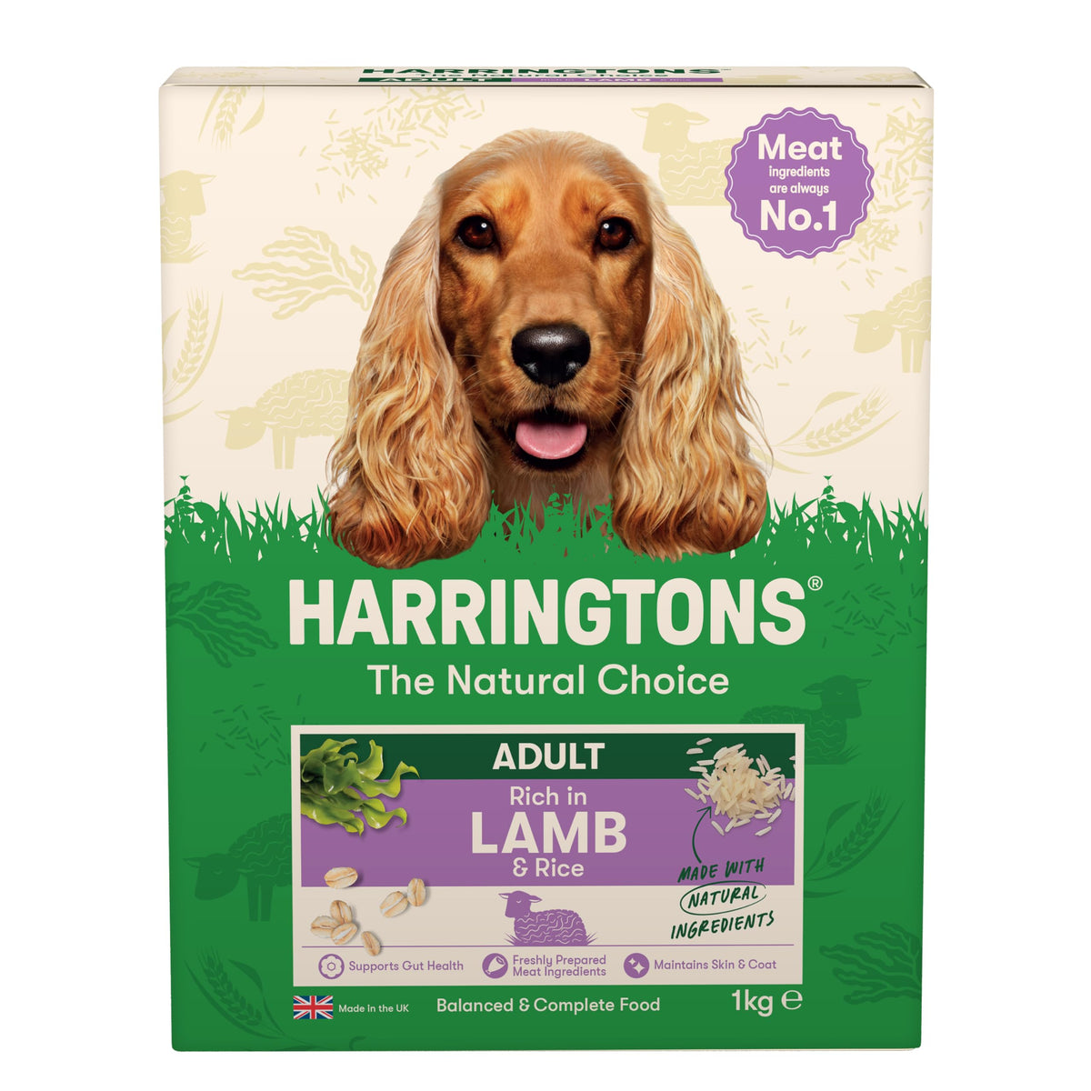 Harringtons Complete Dry Adult Dog Food Lamb & Rice 15kg