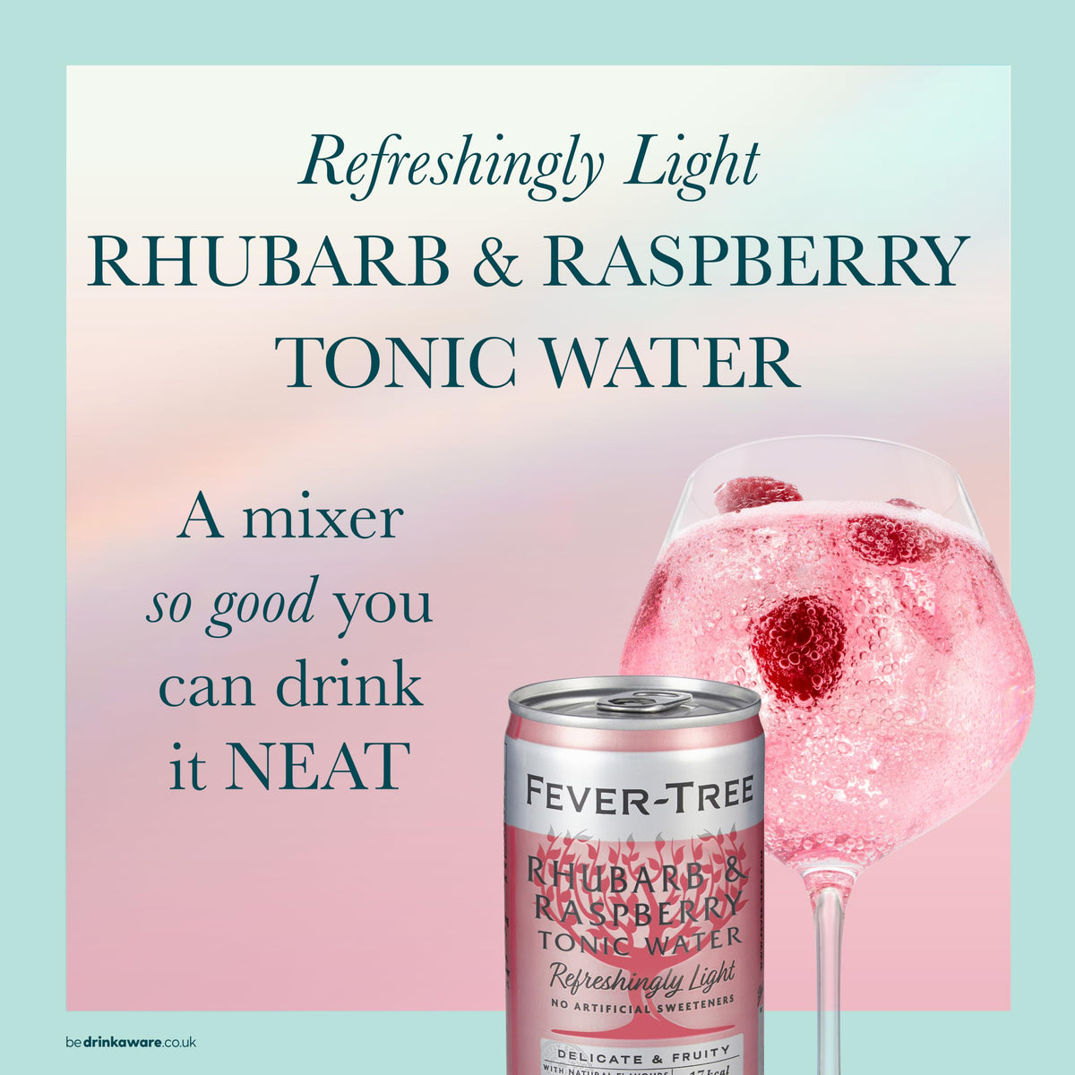 Fever-Tree Refreshingly Light Indian Tonic Water, 24x150ml