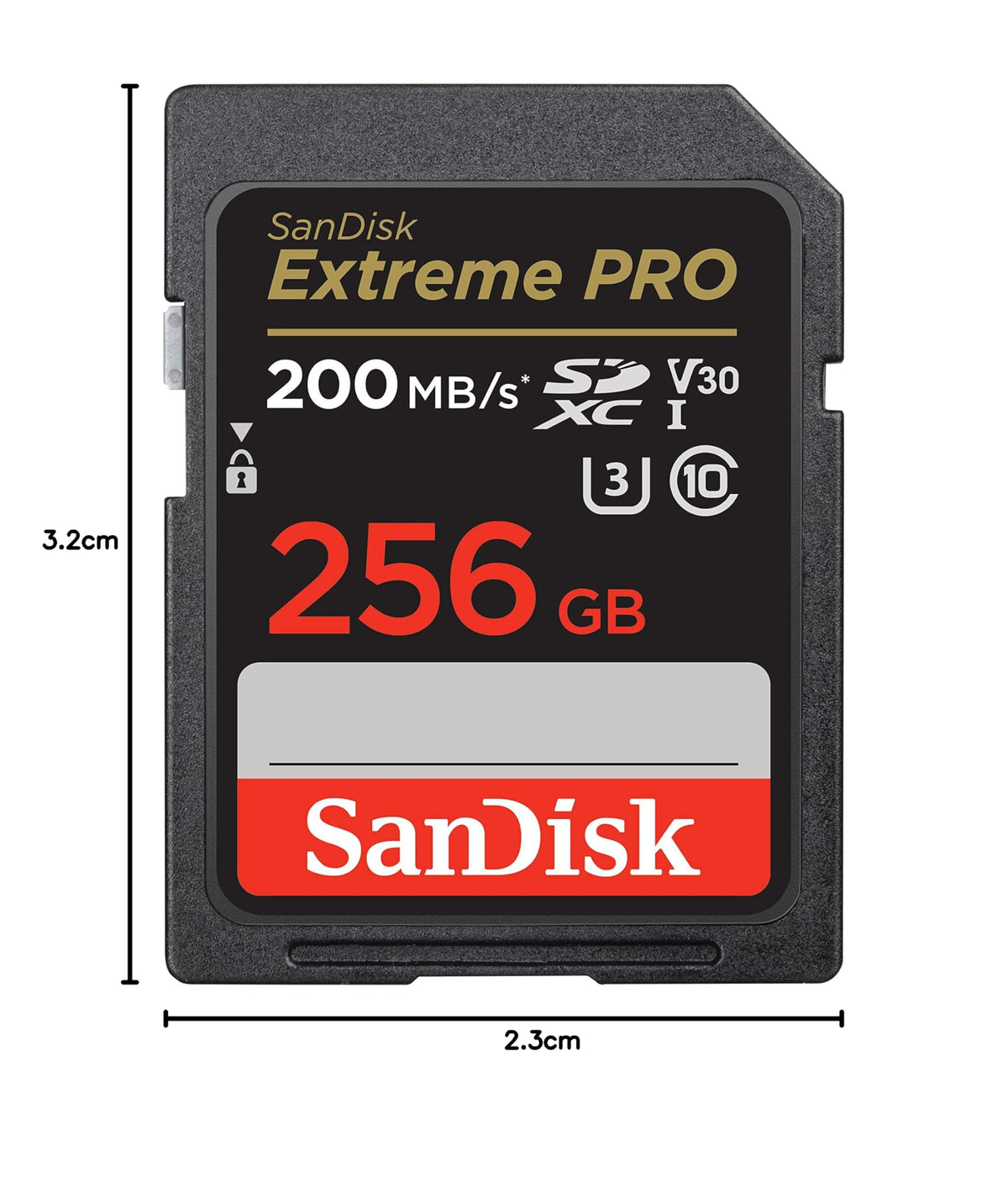 SanDisk 128GB Extreme PRO SDXC card, SD Card, V30 Memory Card, 4K UHD, up to 200 MB/s, SanDisk QuickFlow Technology, RescuePro Deluxe Data Recovery Software, UHS-I, Class 10, U3, V30