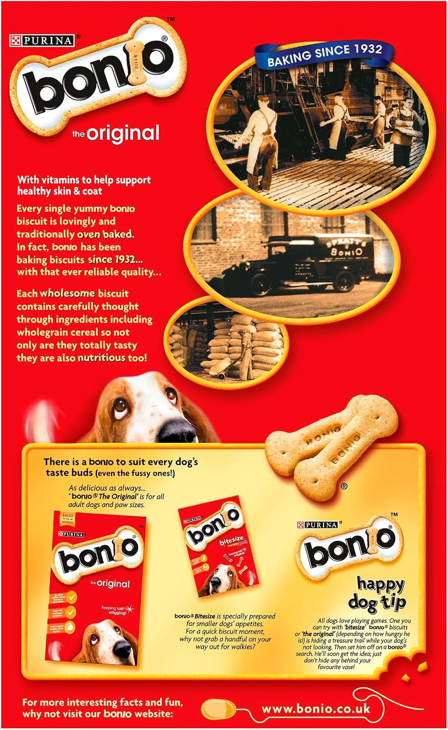 BONIO Original Dog Biscuits 650g