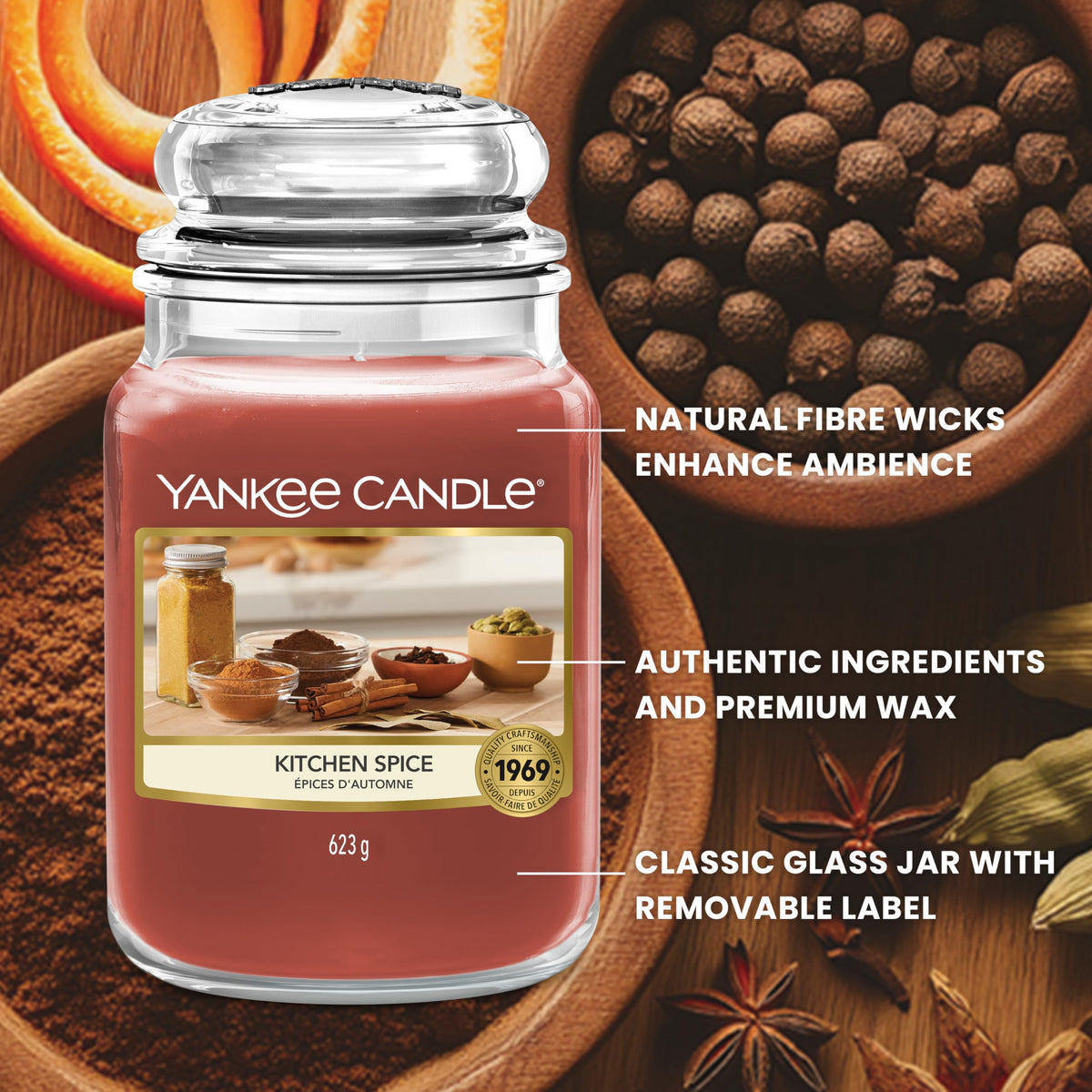 Yankee Candle Scented Candle | Christmas Magic Large Jar Candle | Long Burning Candles: up to 150 Hours | Perfect Gifts for Women