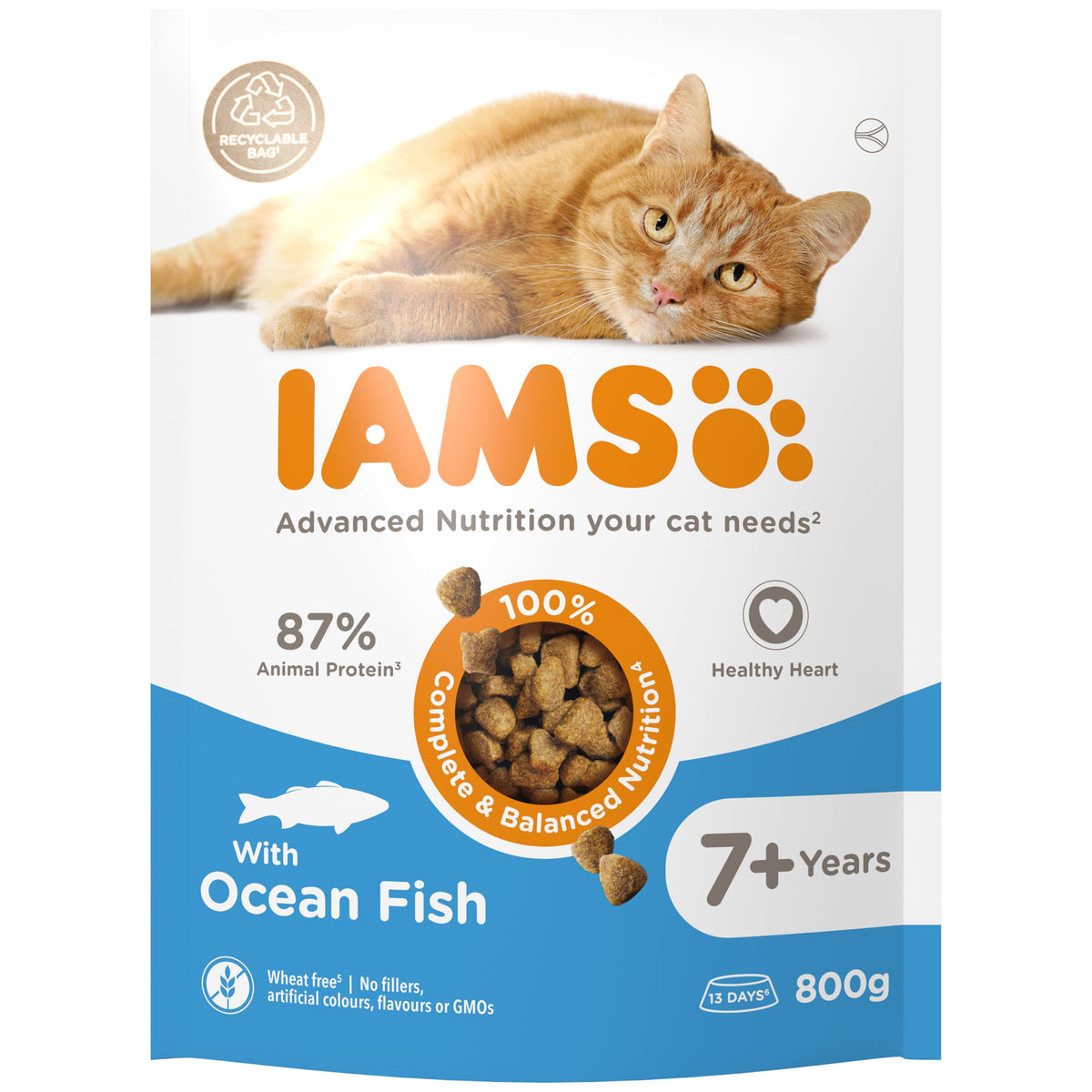 IAMS Senior Dry Cat Food Chicken 3kg