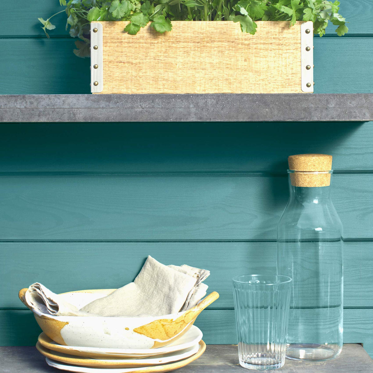 Cuprinol Garden Shades Exterior Woodcare, Country Cream, 1 Litre