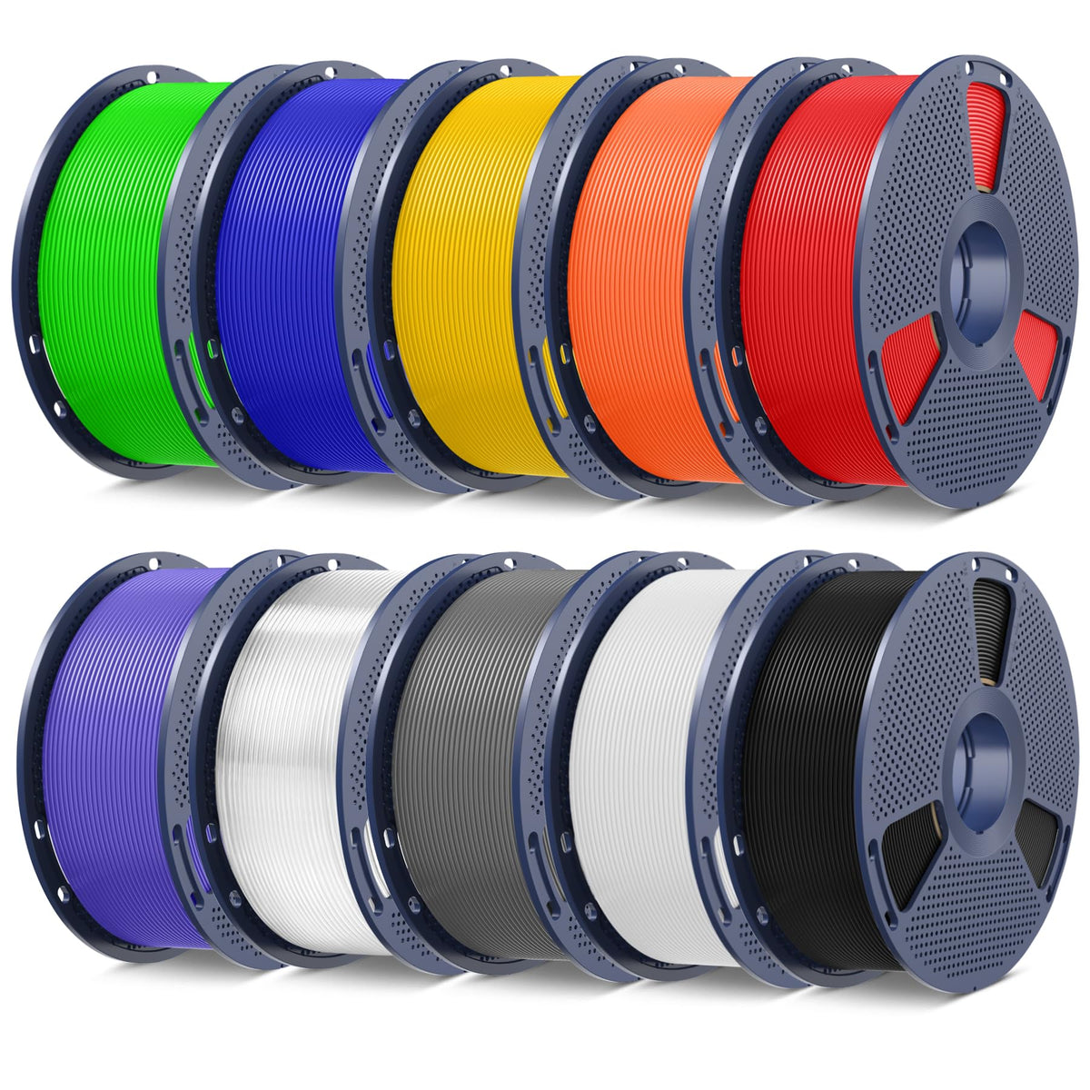 SUNLU Premium PLA+ Filament 1.75mm, Enhanced Durability and High Strength