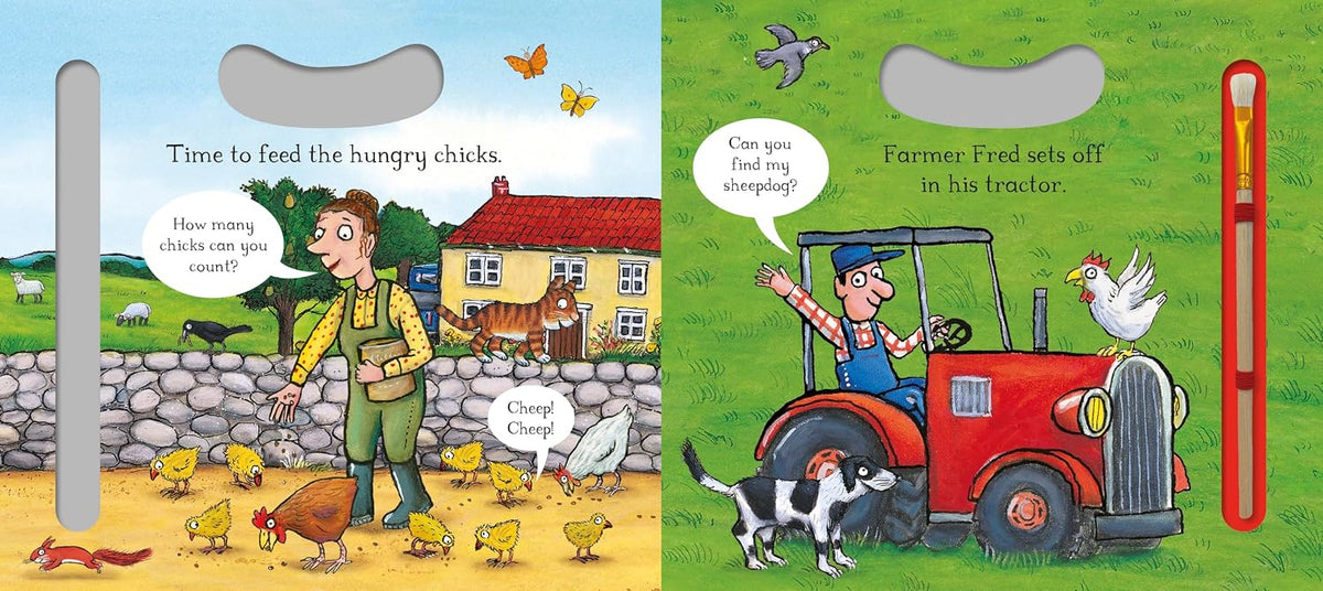 Farm Magic Painting: Just add water for mess-free fun! (Campbell Magic Painting, 1)