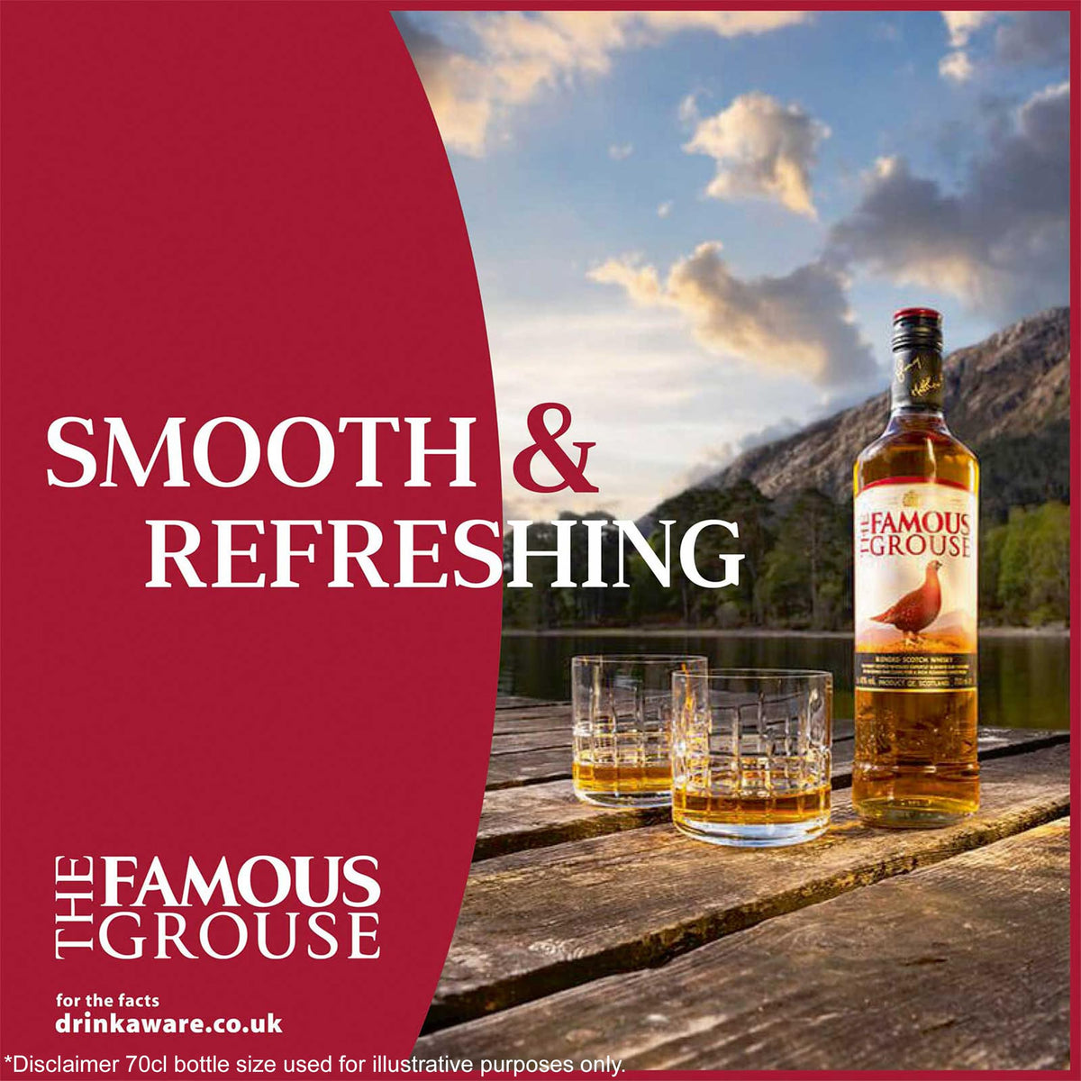 The Famous Grouse Finest | Scotch | Blended Whisky | Dried Fruit & Soft Spices | Scotland's Favourite Whisky for Over 40 Years | 40% ABV | 35 cl