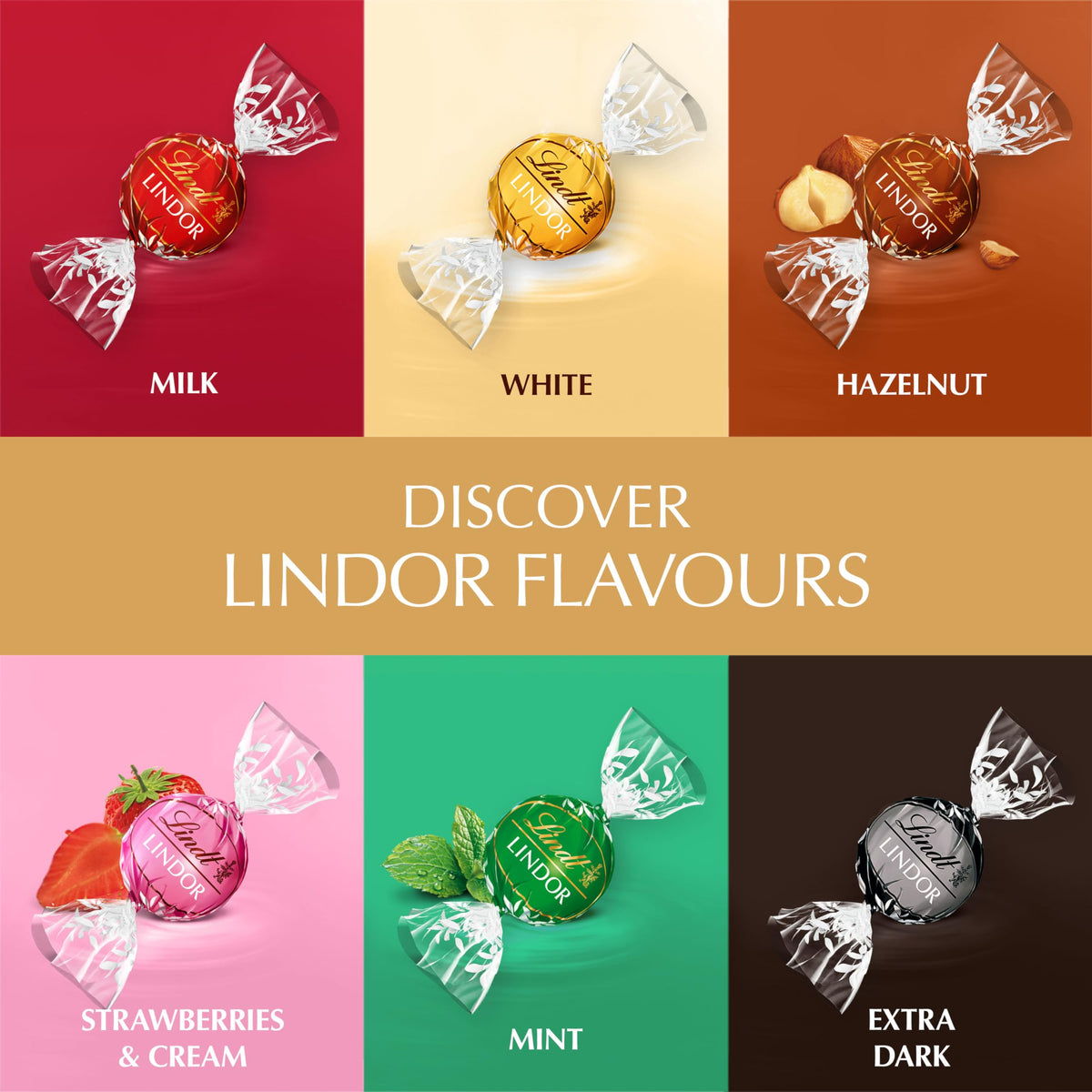 Lindt Lindor White Chocolate Truffles – 200g Box (Approx. 16 Balls) – Smooth Filling – Gift, Birthday, Congratulations Treat