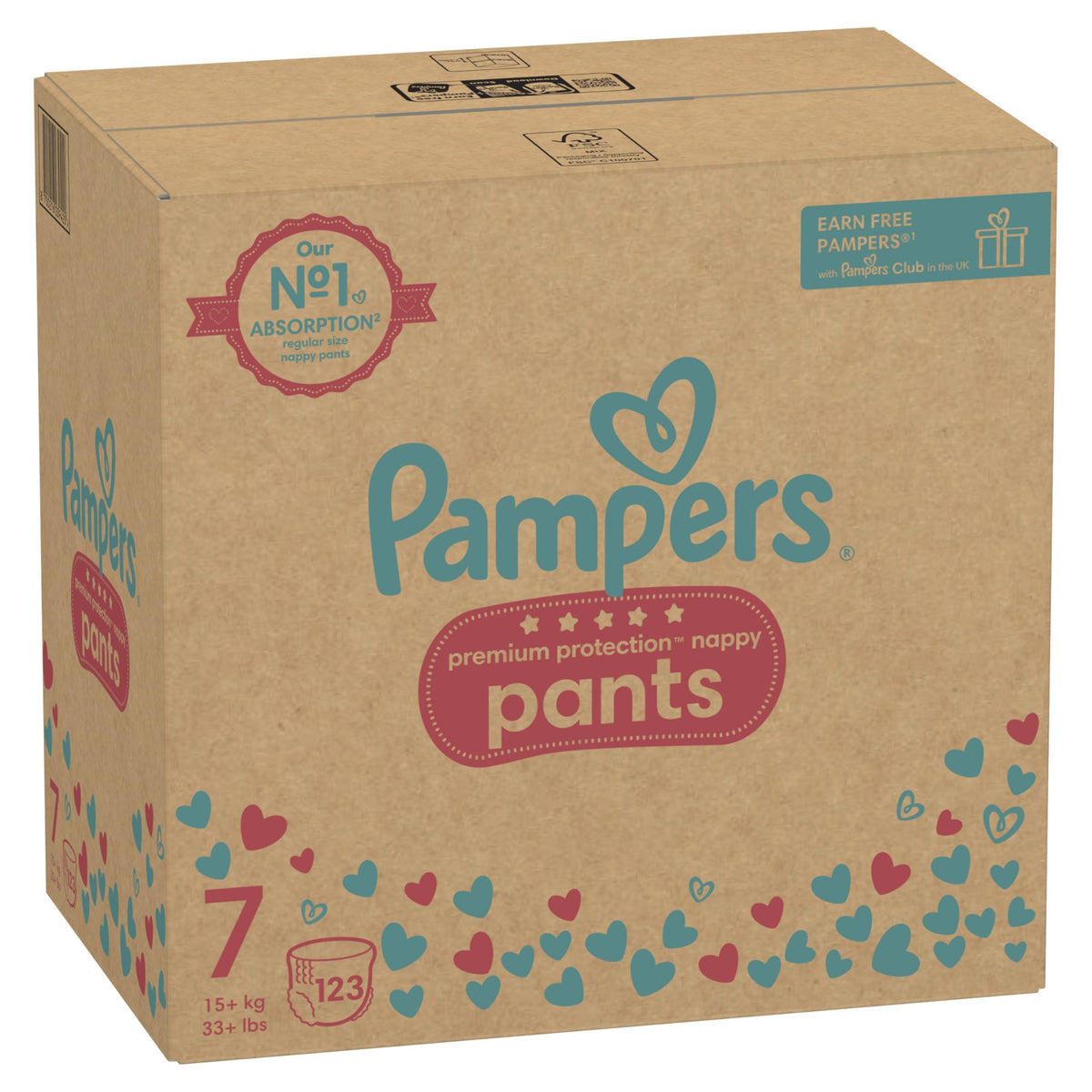 Pampers Premium Protection Nappy Pants Size 5