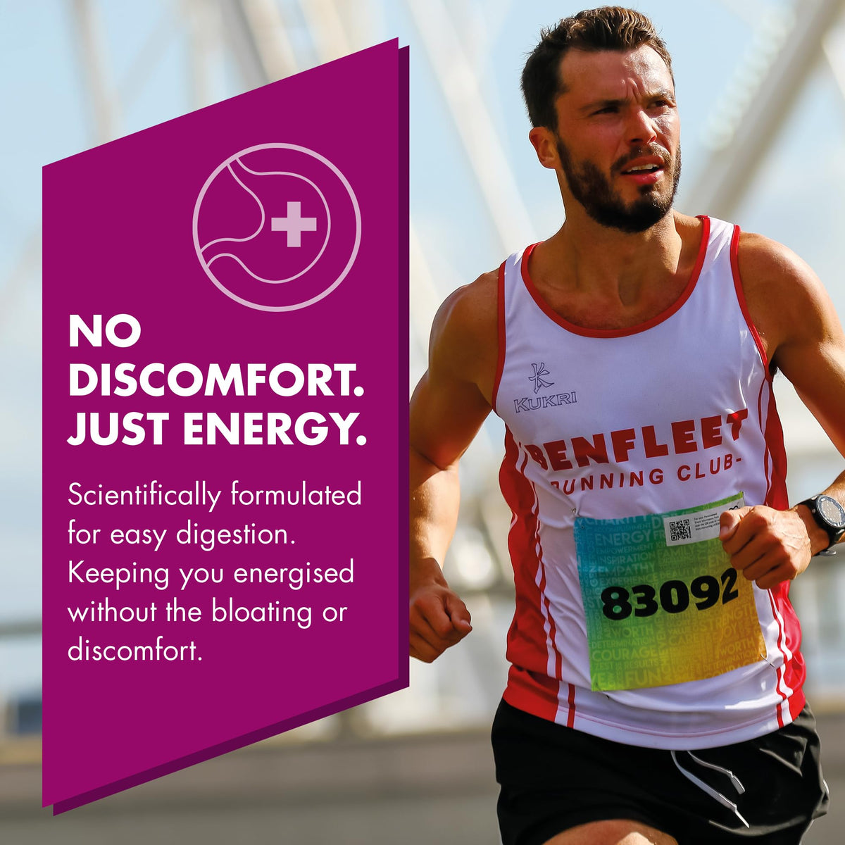 HIGH5 Energy Gels, Running Gel for Fast & Sustained Energy, Mixed, 8 x 40g