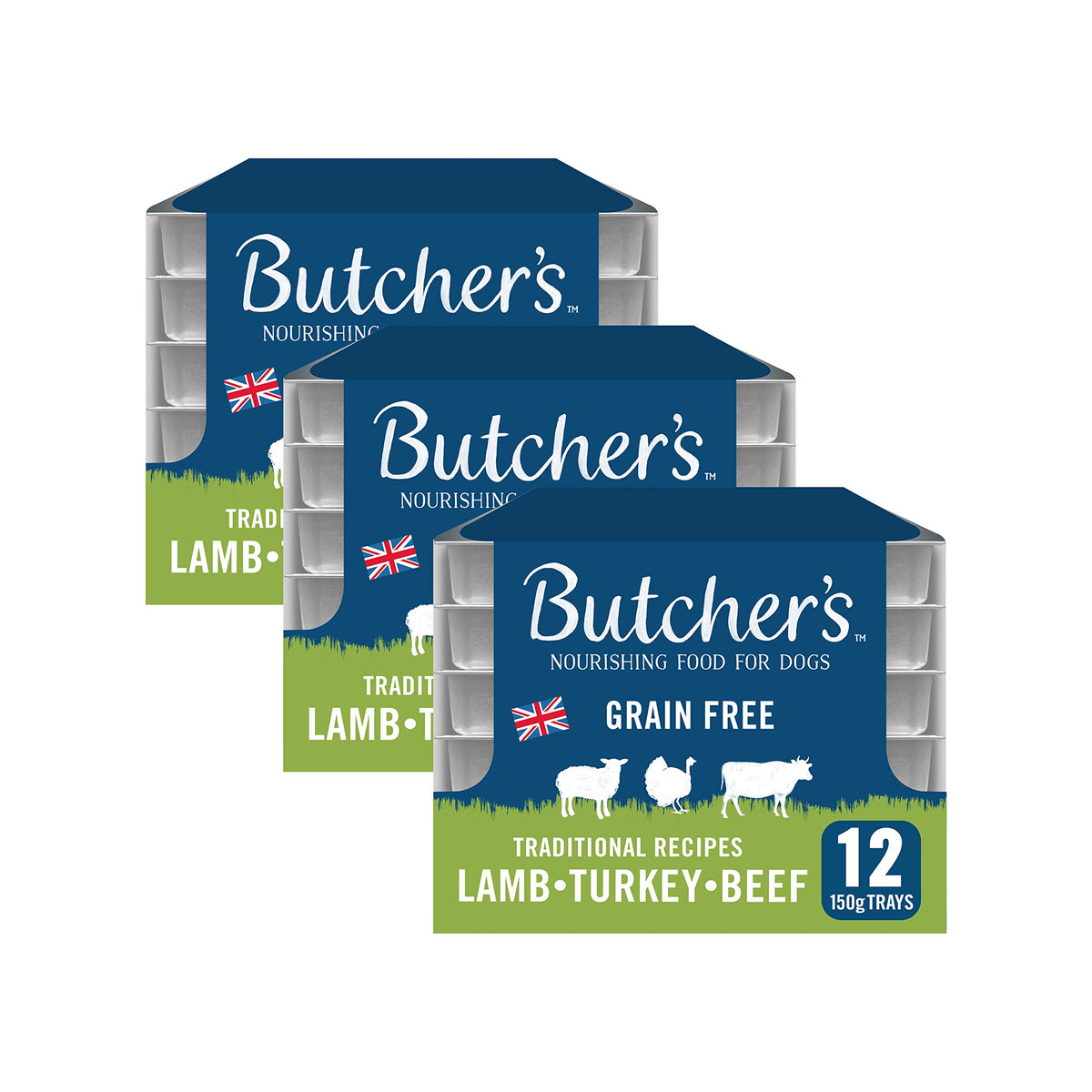 Butcher's Complete Wet Tray Adult Dog Food Traditional Recipes Pack 24x150g