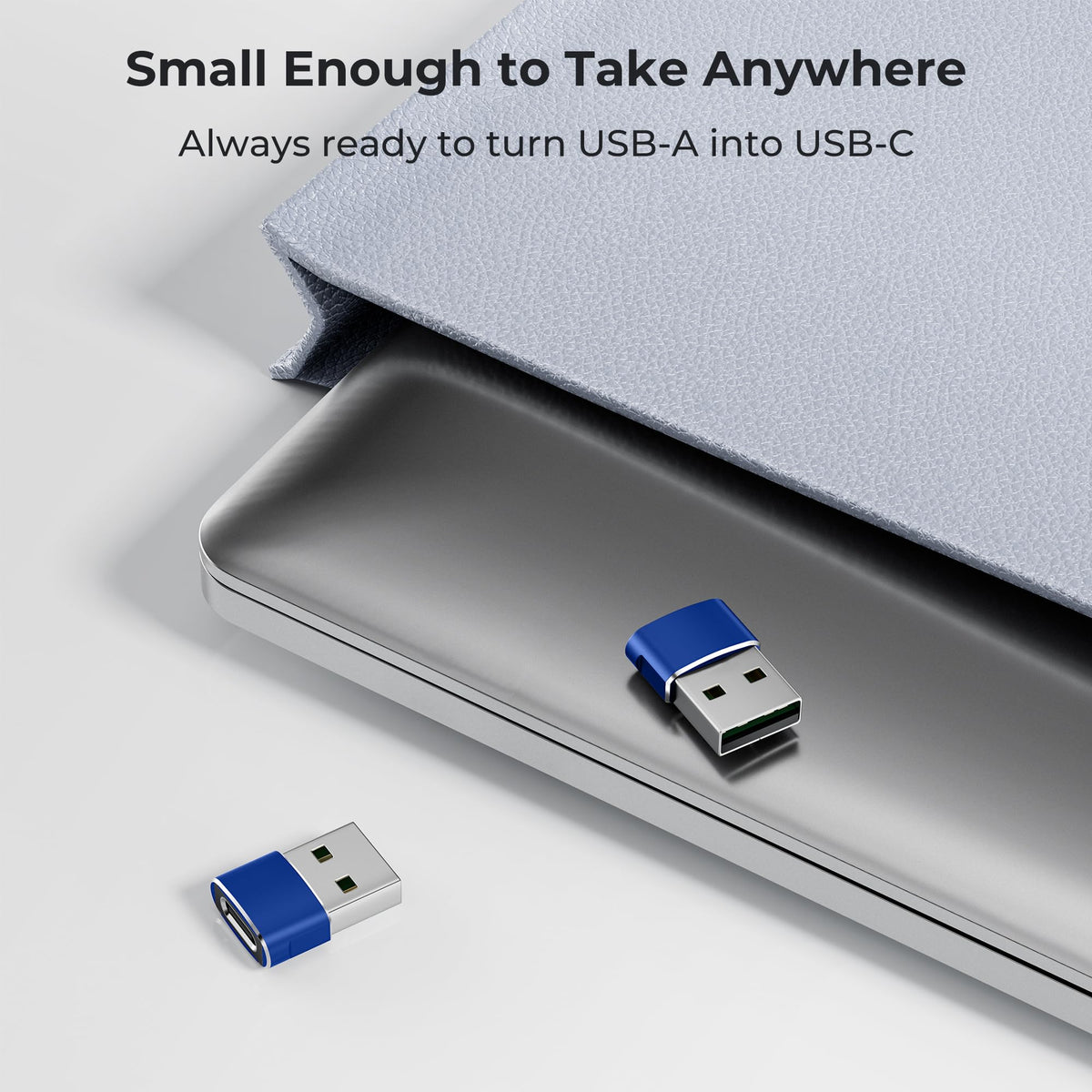 BASESAILOR USB to USB C Adapter,USBC Female to USB A Male Adapter 3Pack