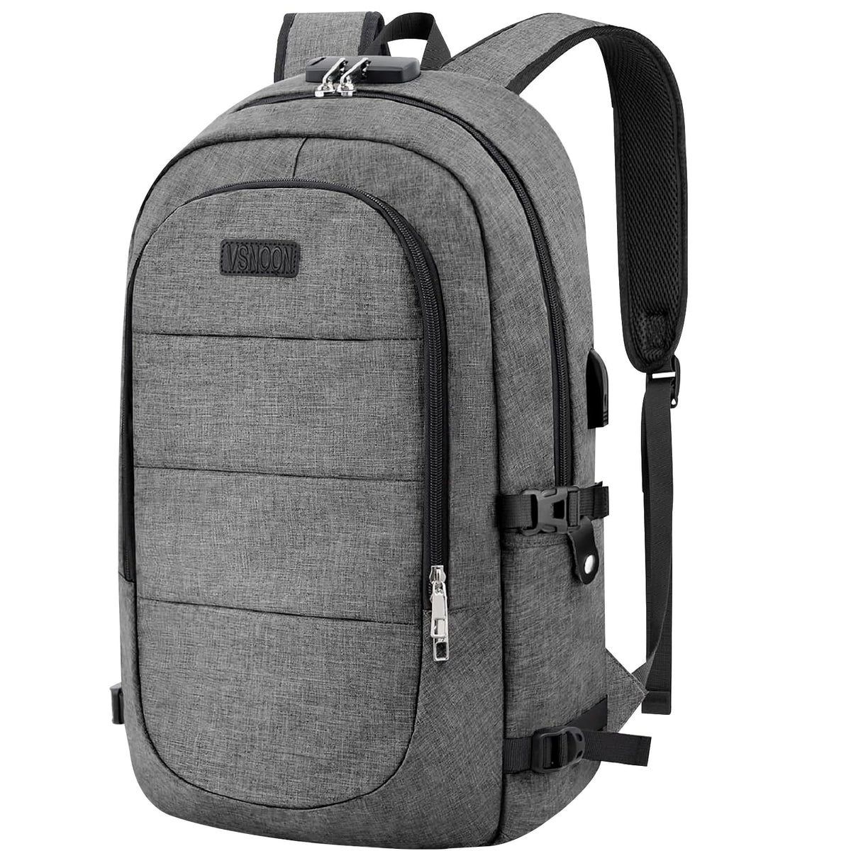 VSNOON Anti-Theft Laptop Backpack, 15.6-17.3 inch Business Laptop Bag