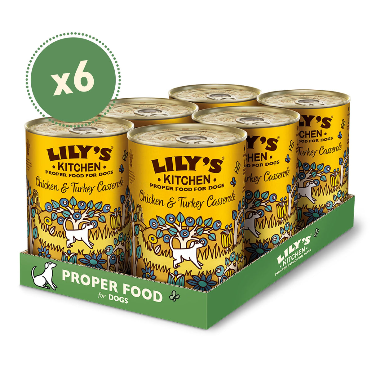 Lily's Kitchen Cottage Pie - Complete Adult Dog Wet Food (6 x 400g)