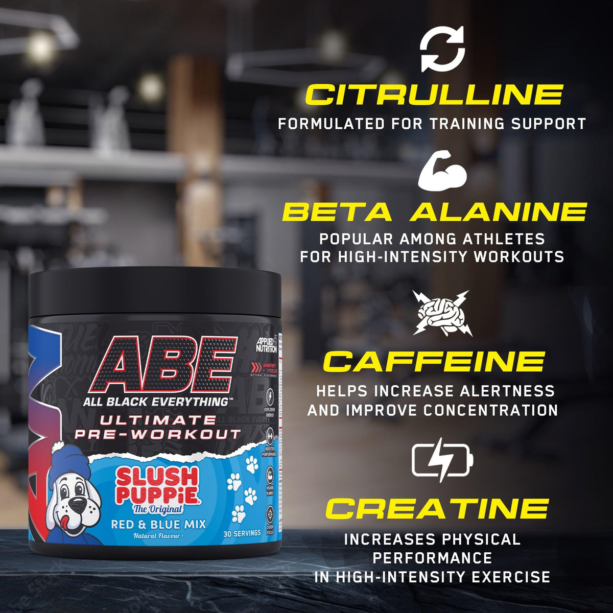 Applied Nutrition ABE Pre Workout Powder Tropical 375g