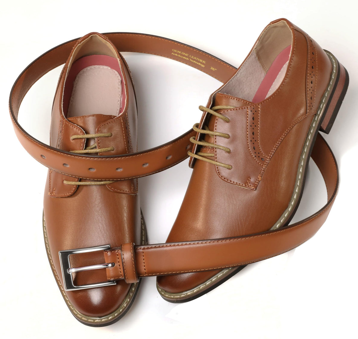 CHAOREN Leather Belts for Men, Mens Belts Leather 1 1/8" for Business Suit