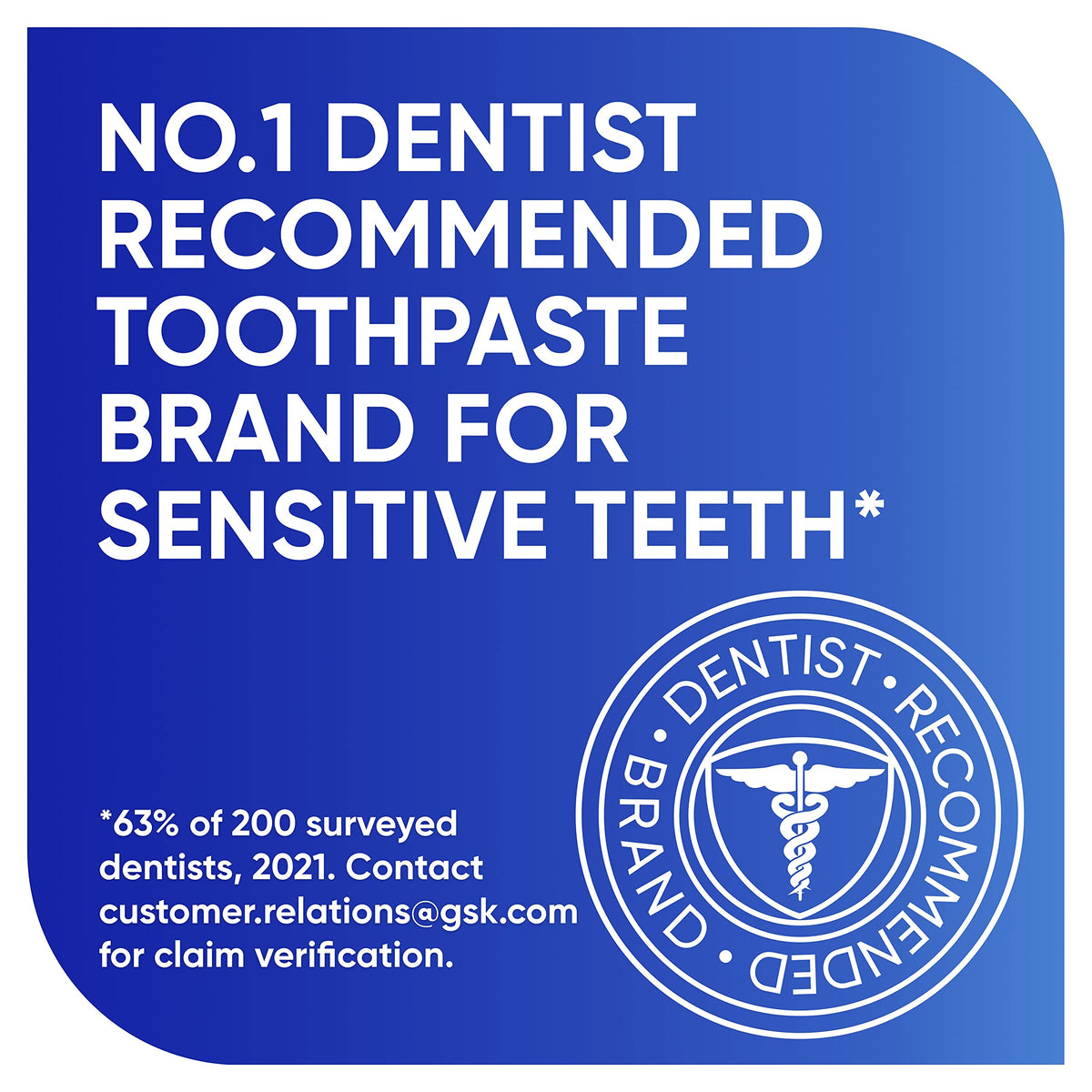 Sensodyne Repair & Protect Original Toothpaste, Sensitive Teeth, Mint, 75 ml