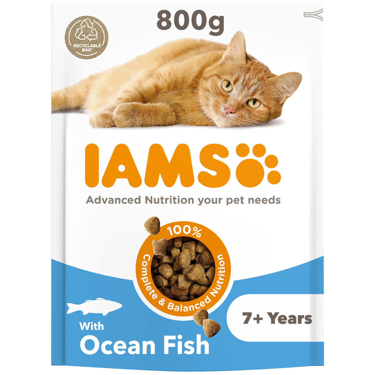 IAMS Senior Dry Cat Food Chicken 3kg