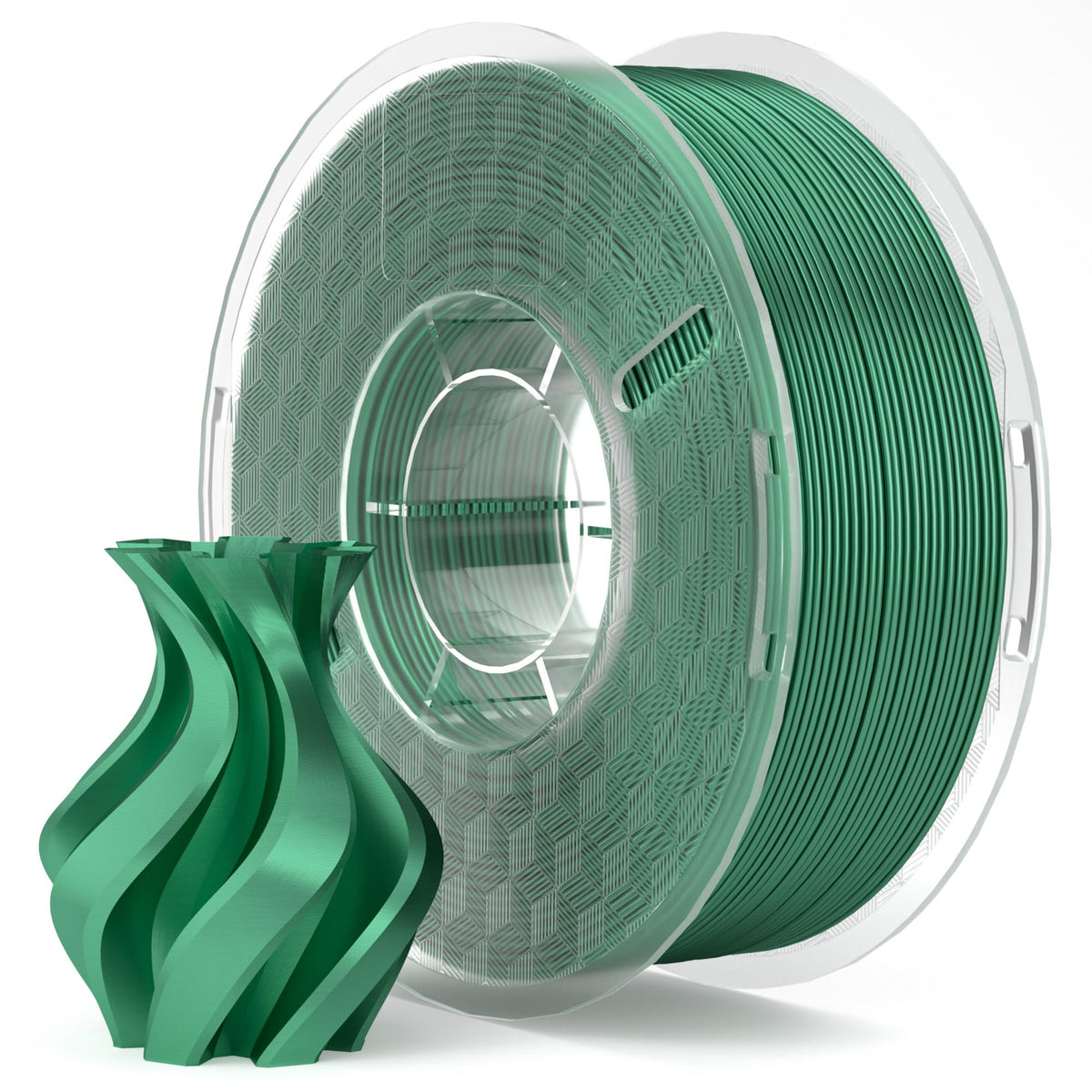 ELEGOO Silk PLA Filament 1.75mm Blue Purple 1KG, Shiny Dual Colours 3D Filament Dimensional Accuracy +/- 0.05mm, 1kg Spool(2.2lbs) Fits for Most FDM 3D Printers