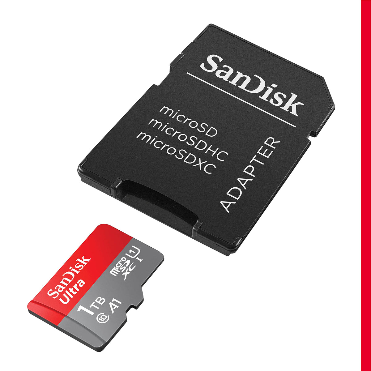 SanDisk 128 GB Ultra microSDXC cards (2-pack) + SD adapter up to 120 MB/s with A1 App Performance UHS-I Class 10 U1 (Pack of 2)