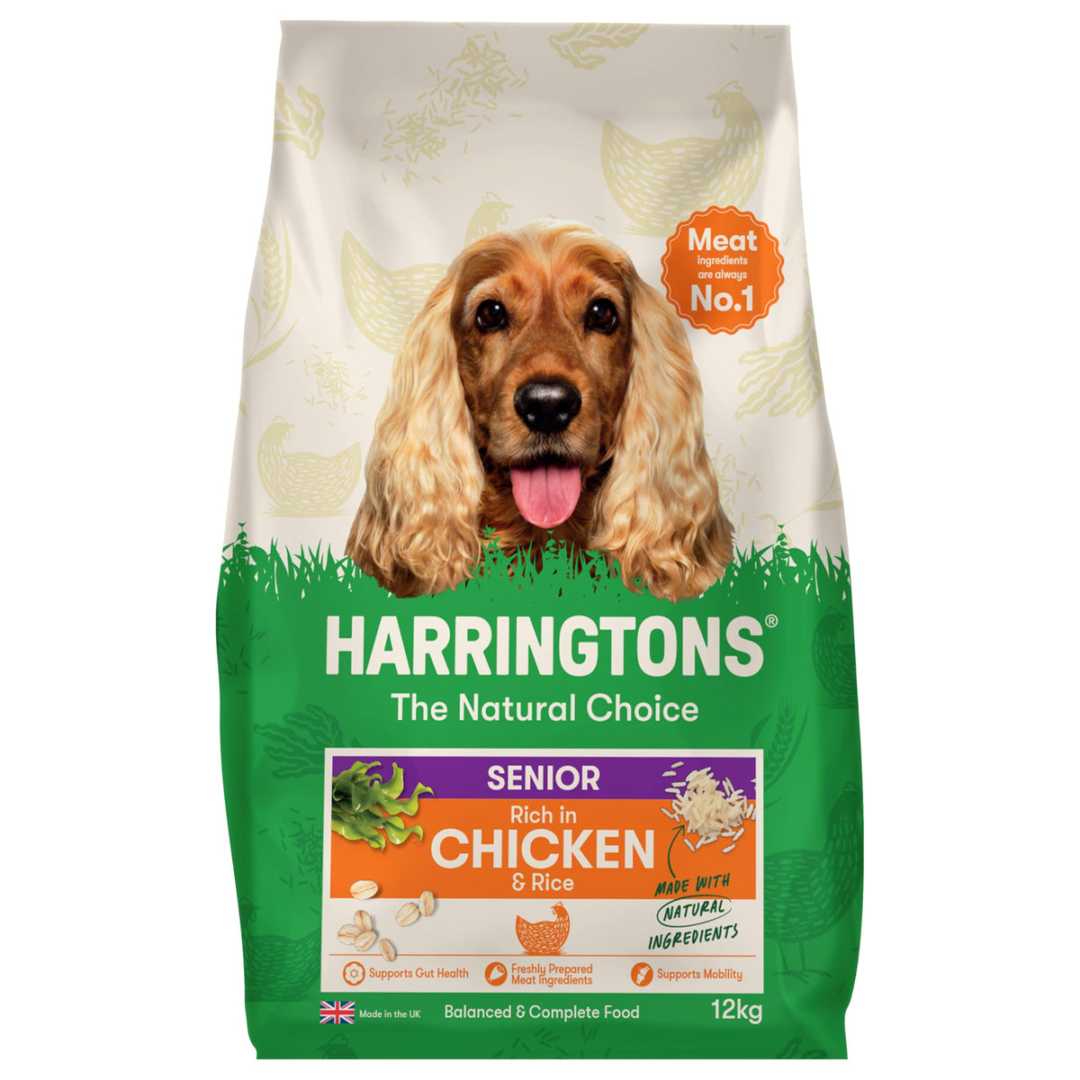 Harringtons Complete Dry Adult Dog Food Turkey & Veg 15kg