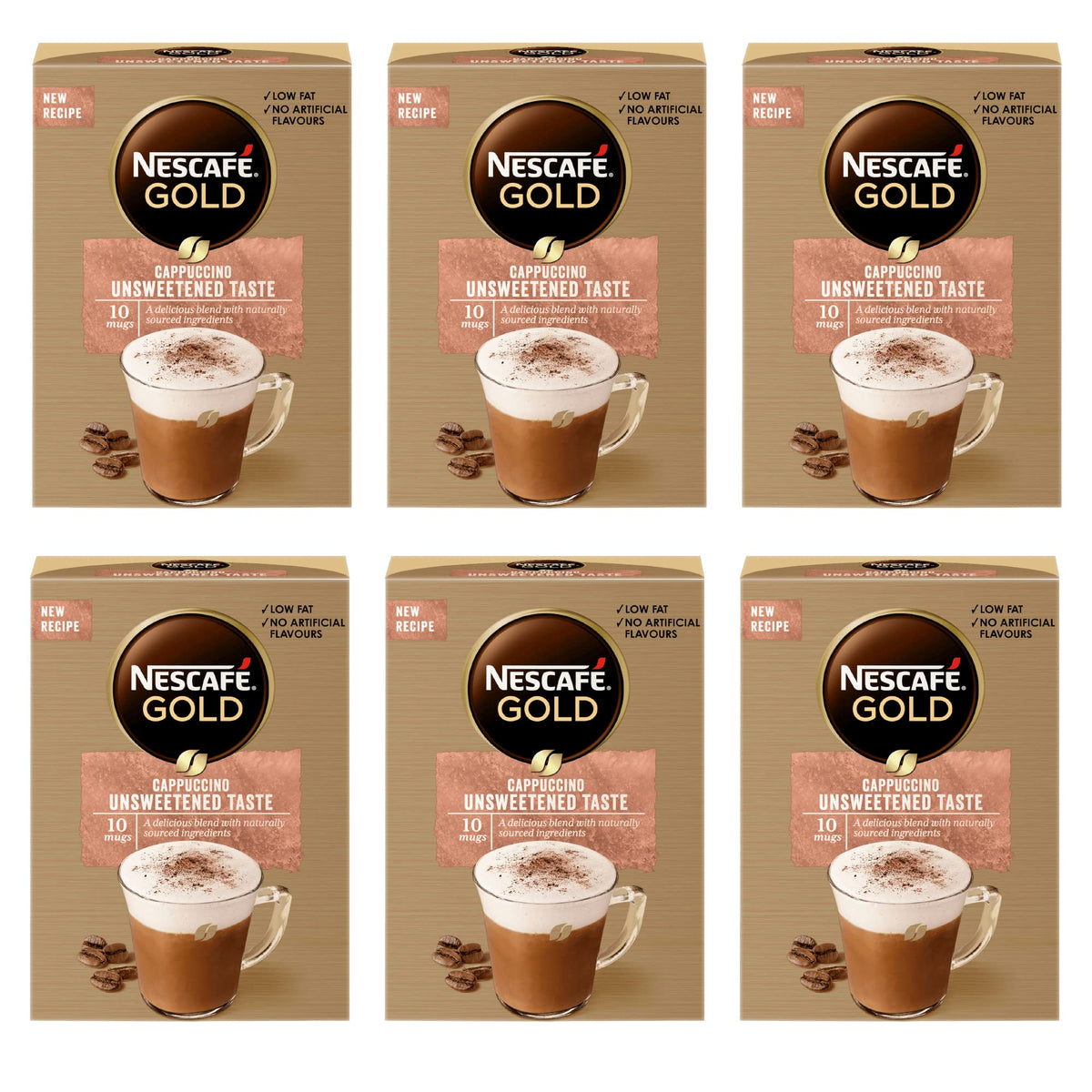 NESCAFÉ Latte Instant Coffee Sachets - 72 x 18g