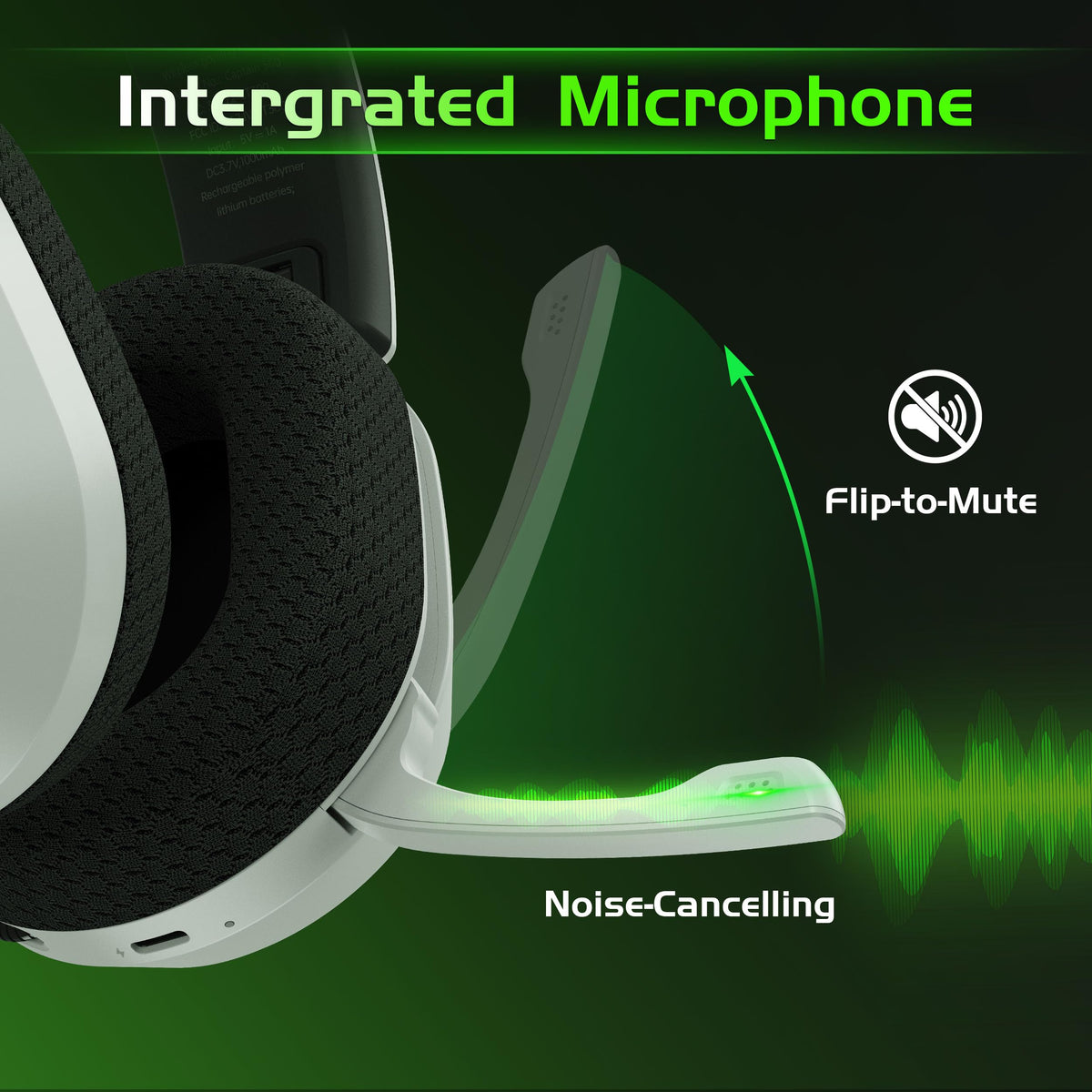 Gvyugke Gaming Headset Wireless for Xbox Series X|S, Xbox One, PS5, PC, Mac