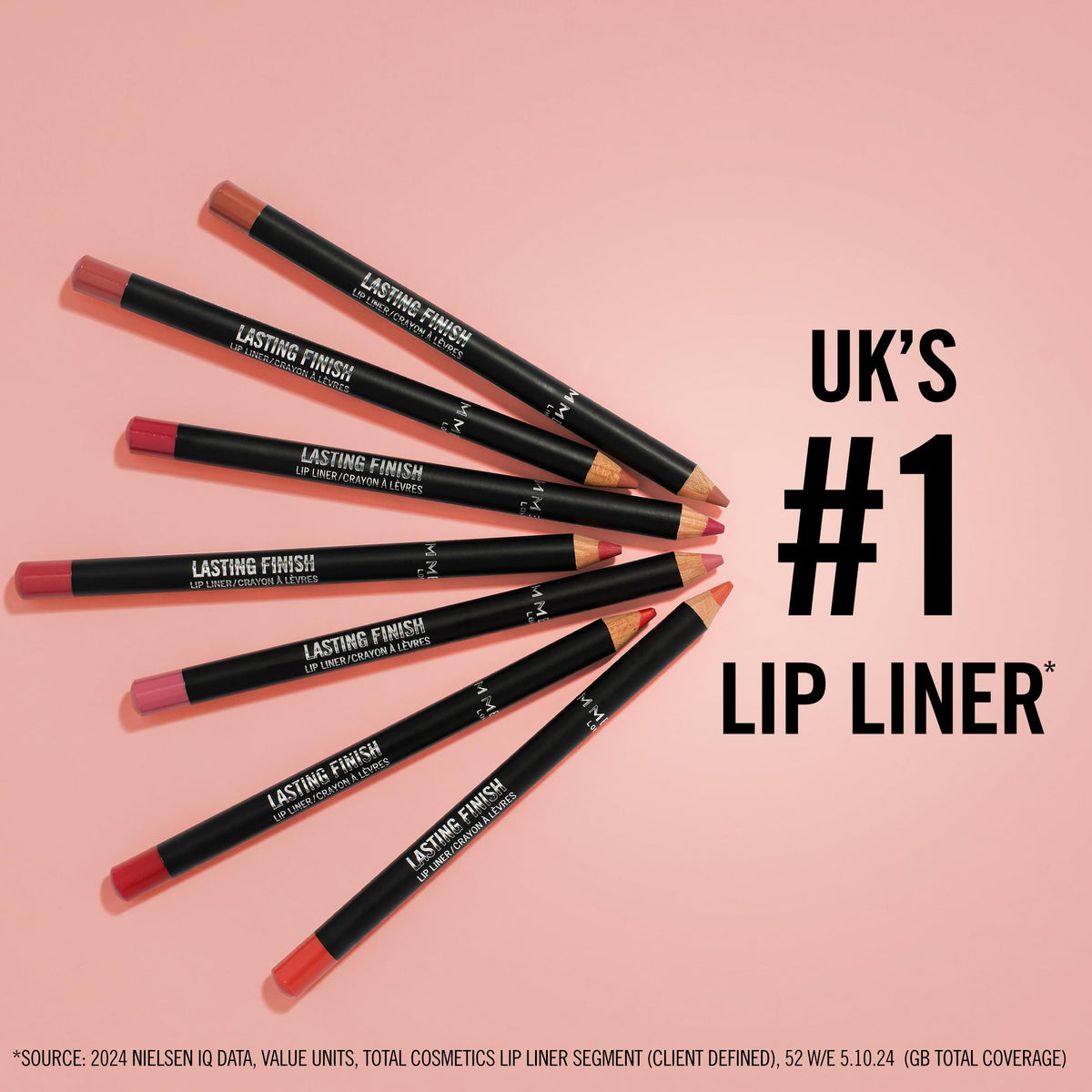 Rimmel Lasting Finish 8HR Lip Liner, Peach Me, Highly Pigmented Formula, Long-Wearing Creamy Colour, Precise Application and Seamless Blend, For Big & Plump Lips, Vegan & Cruelty Free, 1.2g