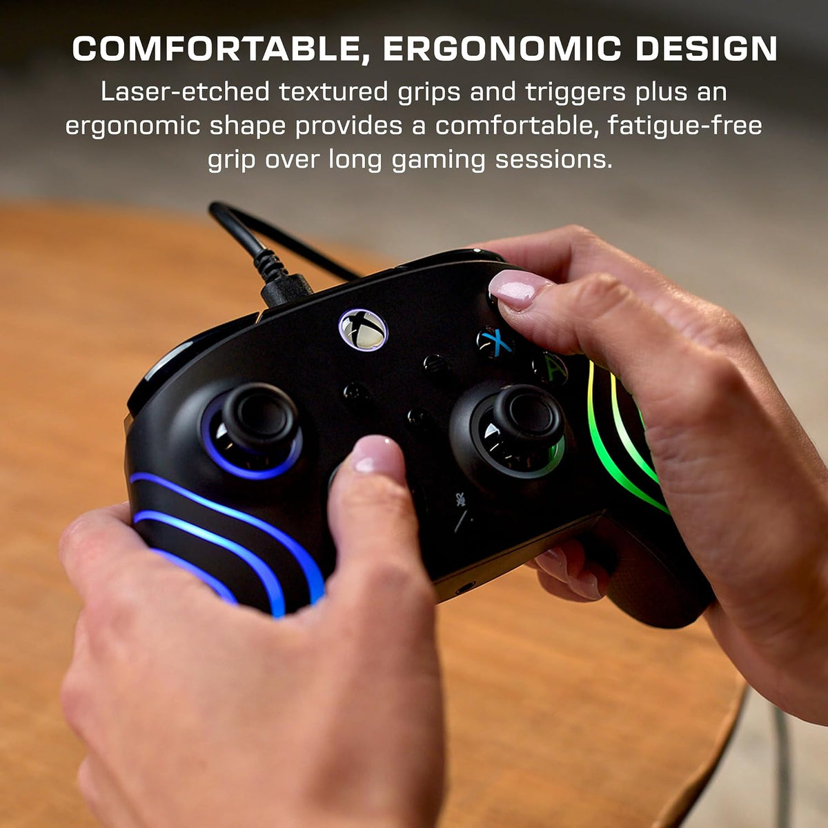 Turtle Beach Afterglow Wave Wired RGB Gaming Controller for XBOX & PC