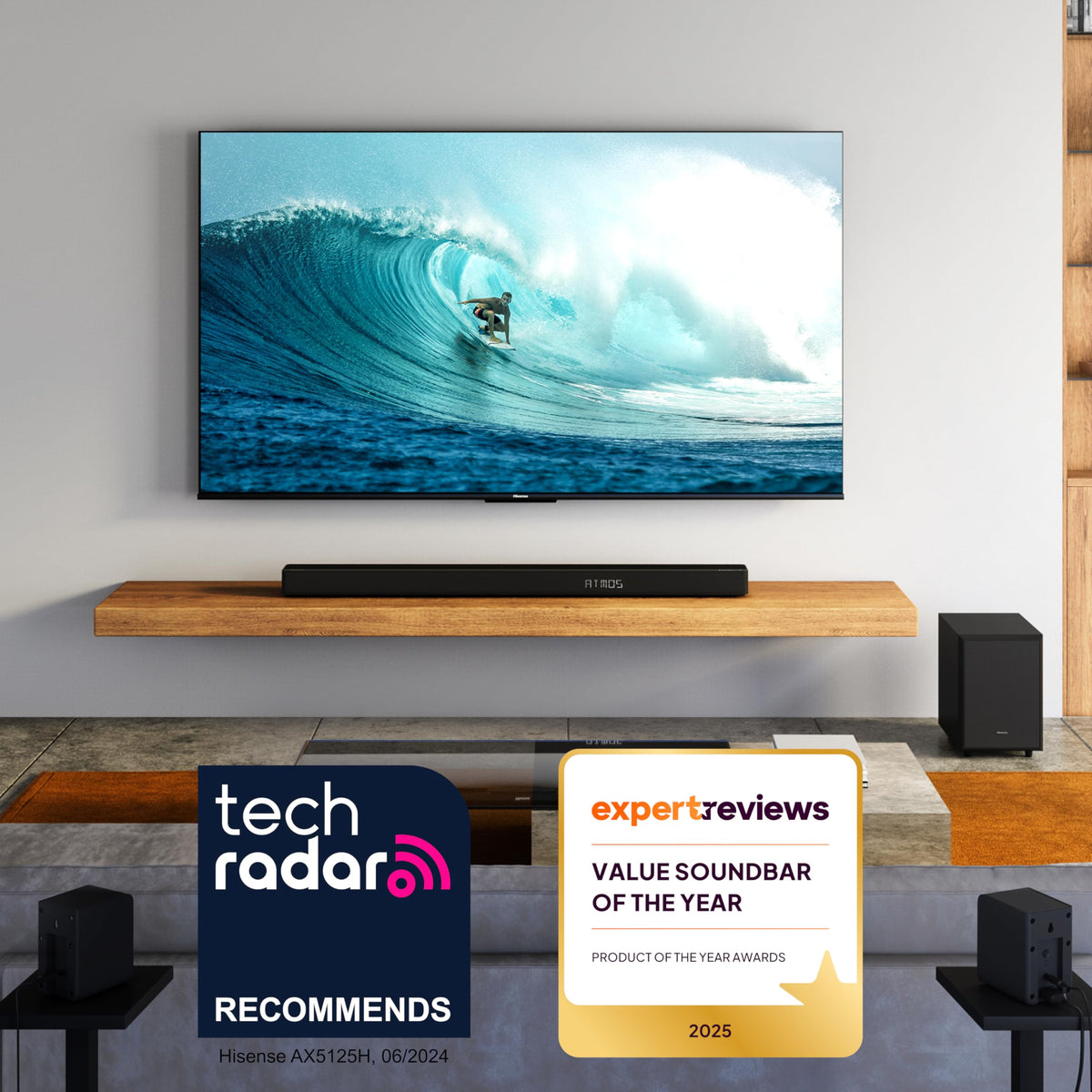 Hisense HS2000 2.1 CH All-In-One Soundbar for TV