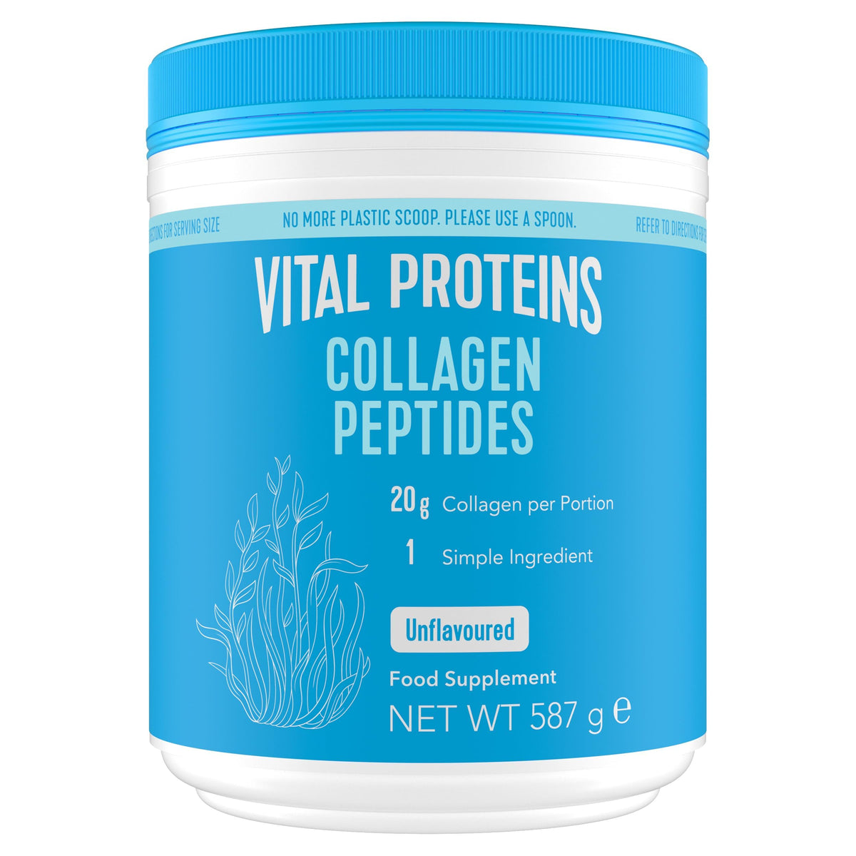Vital Proteins Collagen Peptides Powder, Cocoa Flavor, Type I & III, 297g