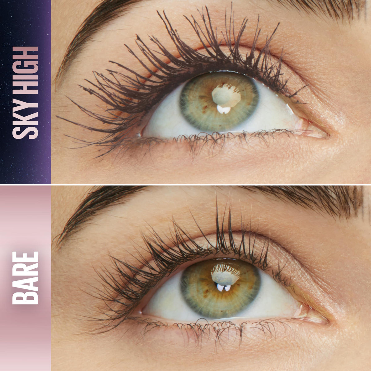 Maybelline Mascara, Lash Sensational Sky High Volumizing Thickening, Black