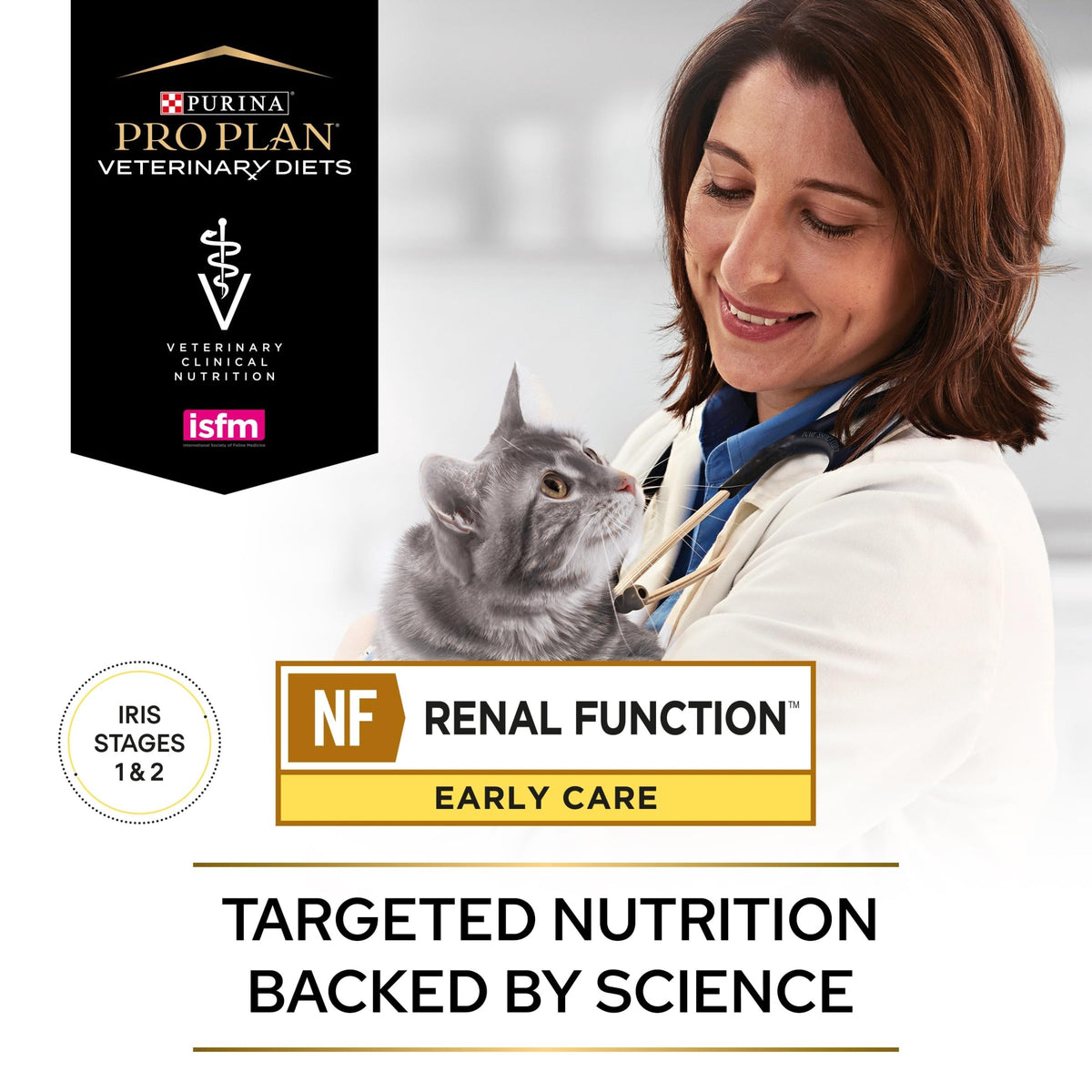 PRO PLAN VETERINARY DIETS UR Urinary Chicken Wet Cat Food 10x85g (Pack of 4)