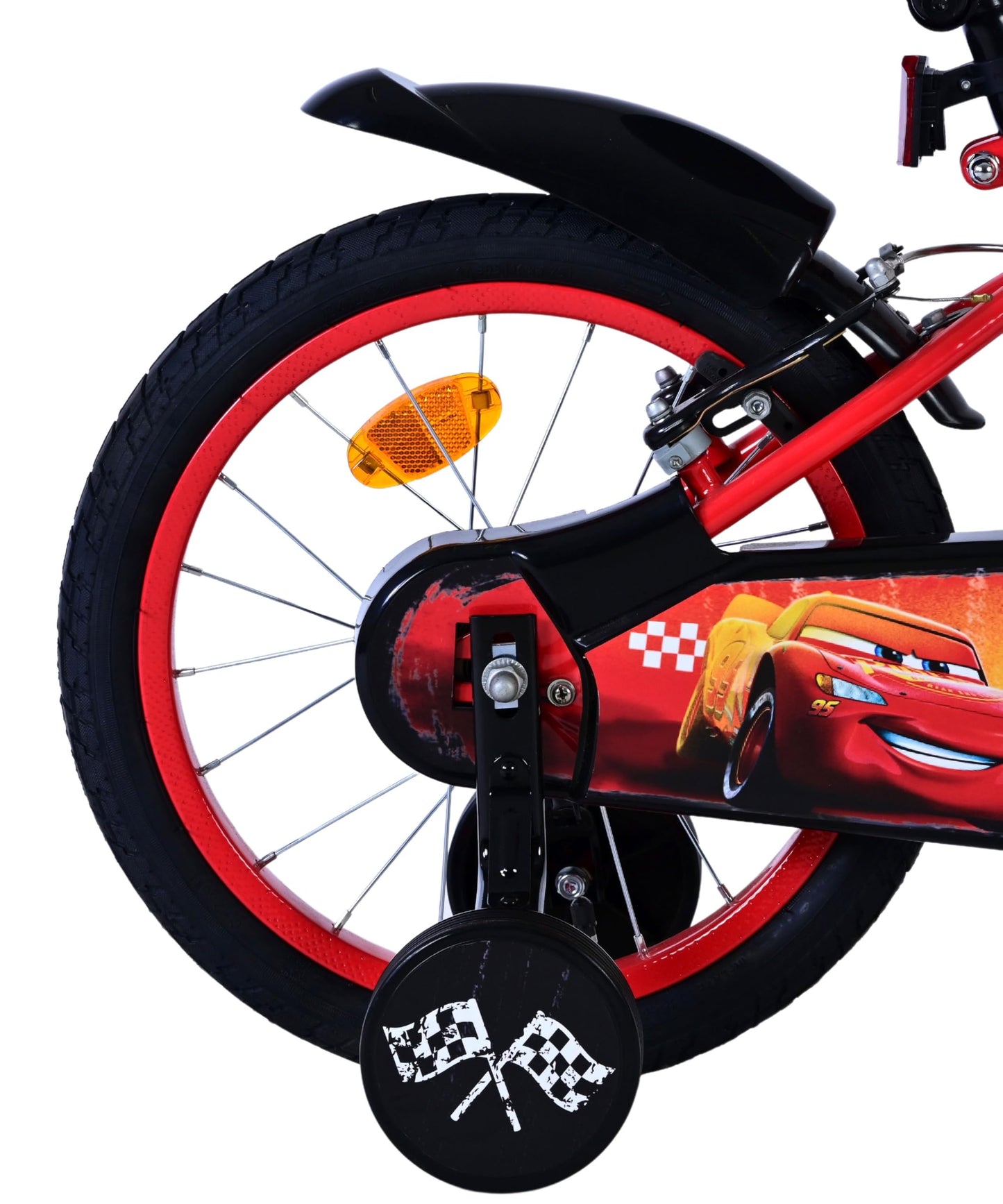 Volare Official Marvel Spider-Man Kids Bike 12" with Stabilisers — Ages 3-4