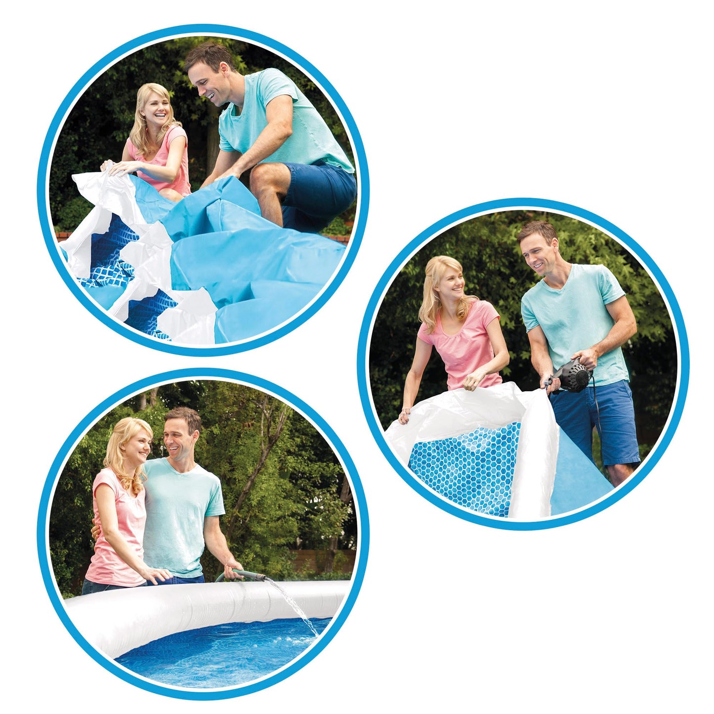 Intex 6ft x 20in Easy Set Swimming Pool #28101, Blue