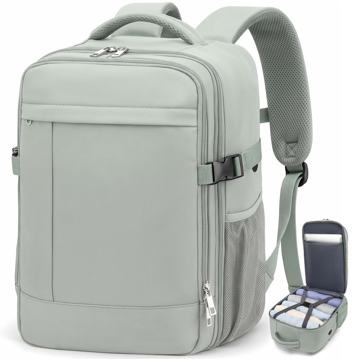 Lossga Ryanair Cabin Bags 40x30x20 Underseat Carry-ons Travel Backpack (Pack of 2)