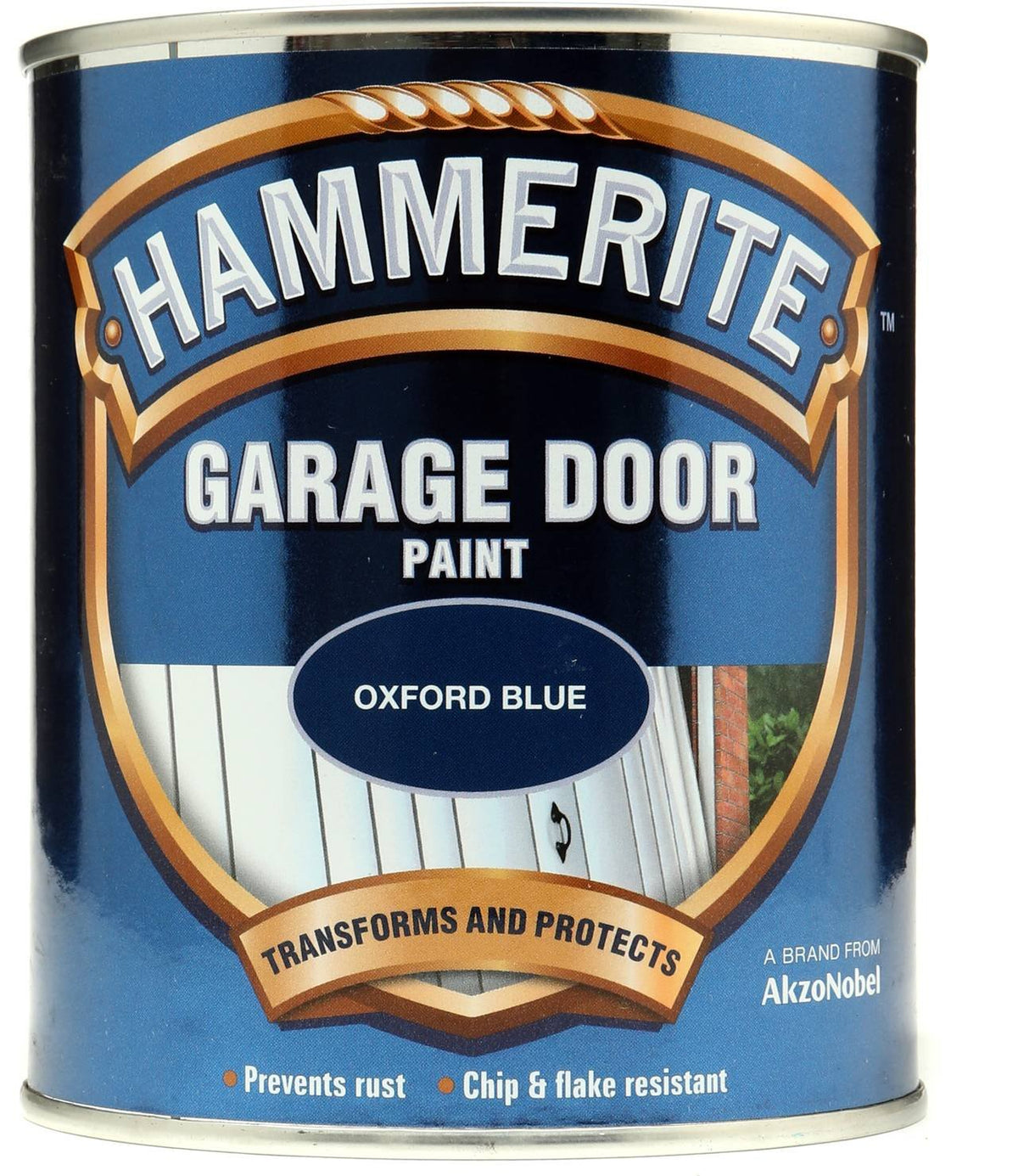 Hammerite Direct to Rust Metal Paint - Smooth Black Finish 250ML, 5084863