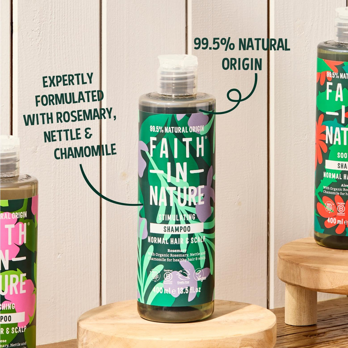 Faith In Nature Organic Coconut Shampoo, Hydrating for Dry Hair & Scalp, Vegan & Cruelty Free, No SLS, Silcones or Parabens, 400ml