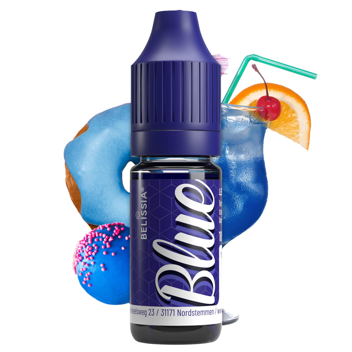 Belissia Liquid Food Colouring Rosa 10ml for Cooking and Baking