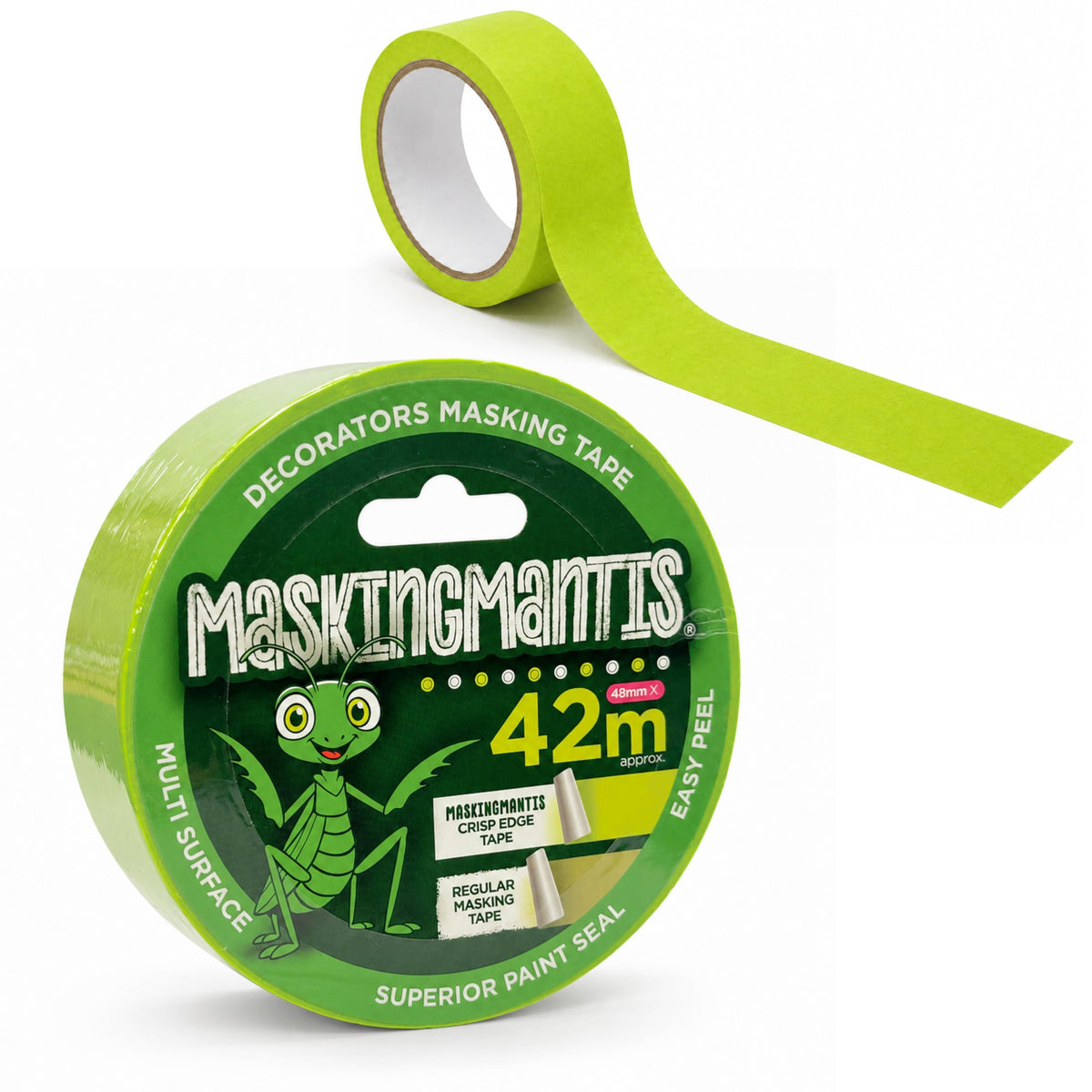 Status IONOS Masking Tape, Multi Surface, Pack of 1, 48mm x 20m